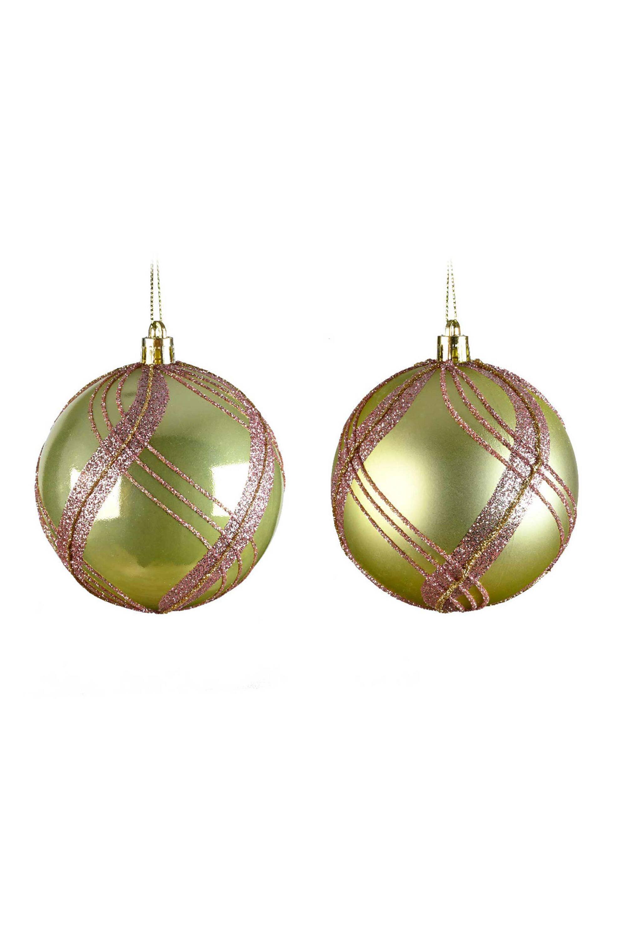 KAEMINGK Kaemingk χριστουγεννιάτικη μπάλα 8 cm - 029437