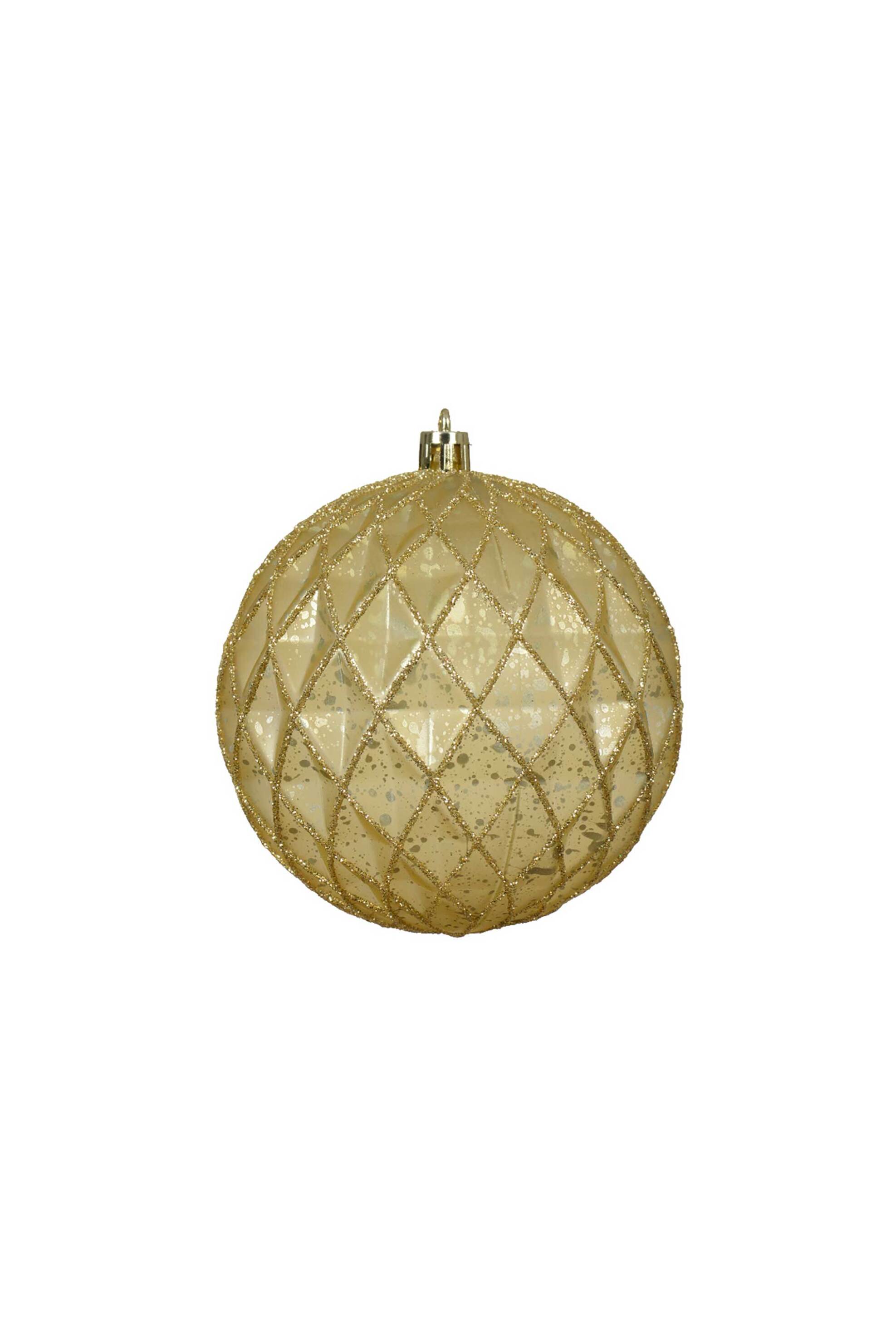 KAEMINGK Kaemingk χριστουγεννιάτικη πλαστική μπάλα 10 cm - 029831