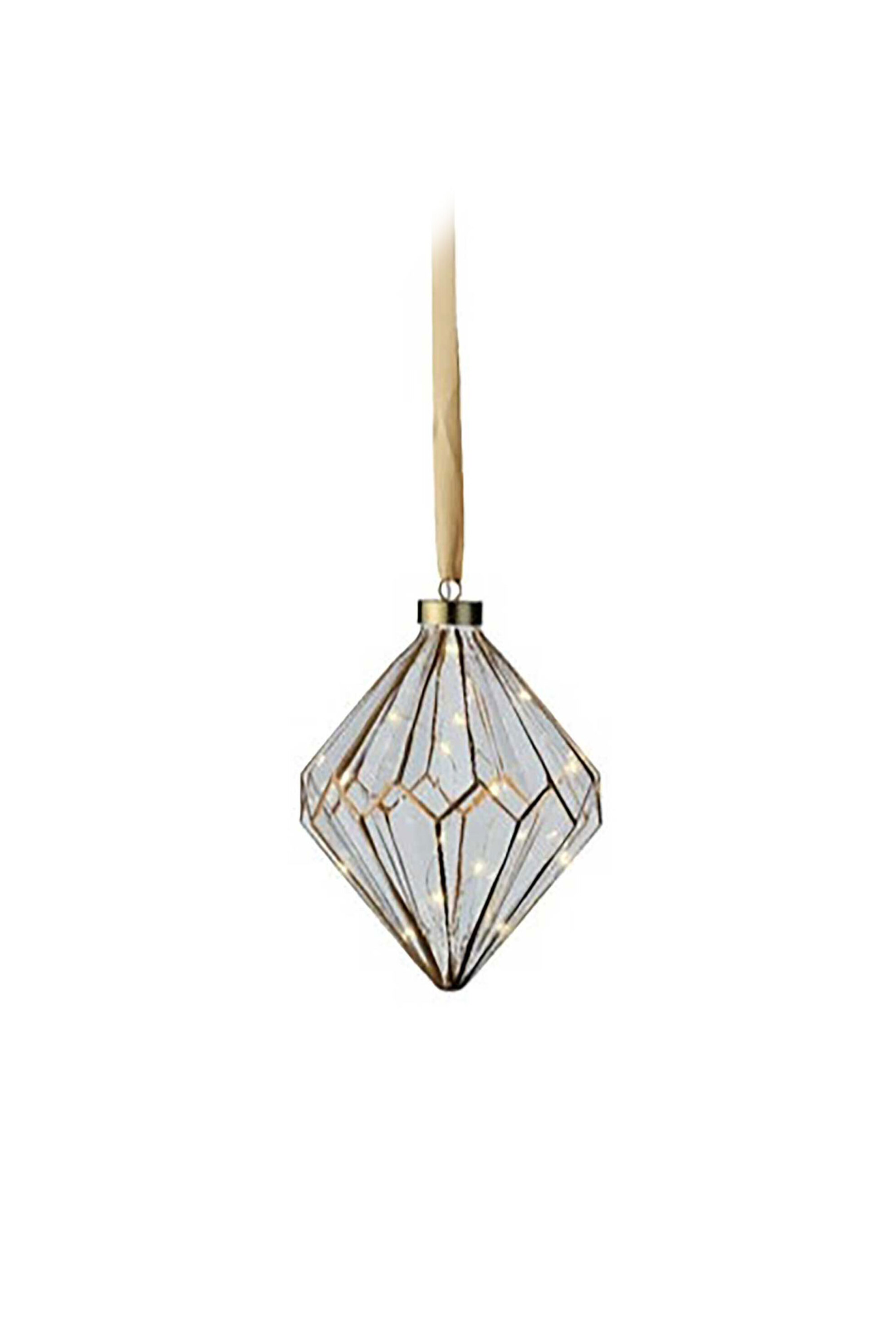 KAEMINGK Kaemingk χριστουγεννιάτικο διακοσμητικό με led Diamond 16 x 20 cm - 487587