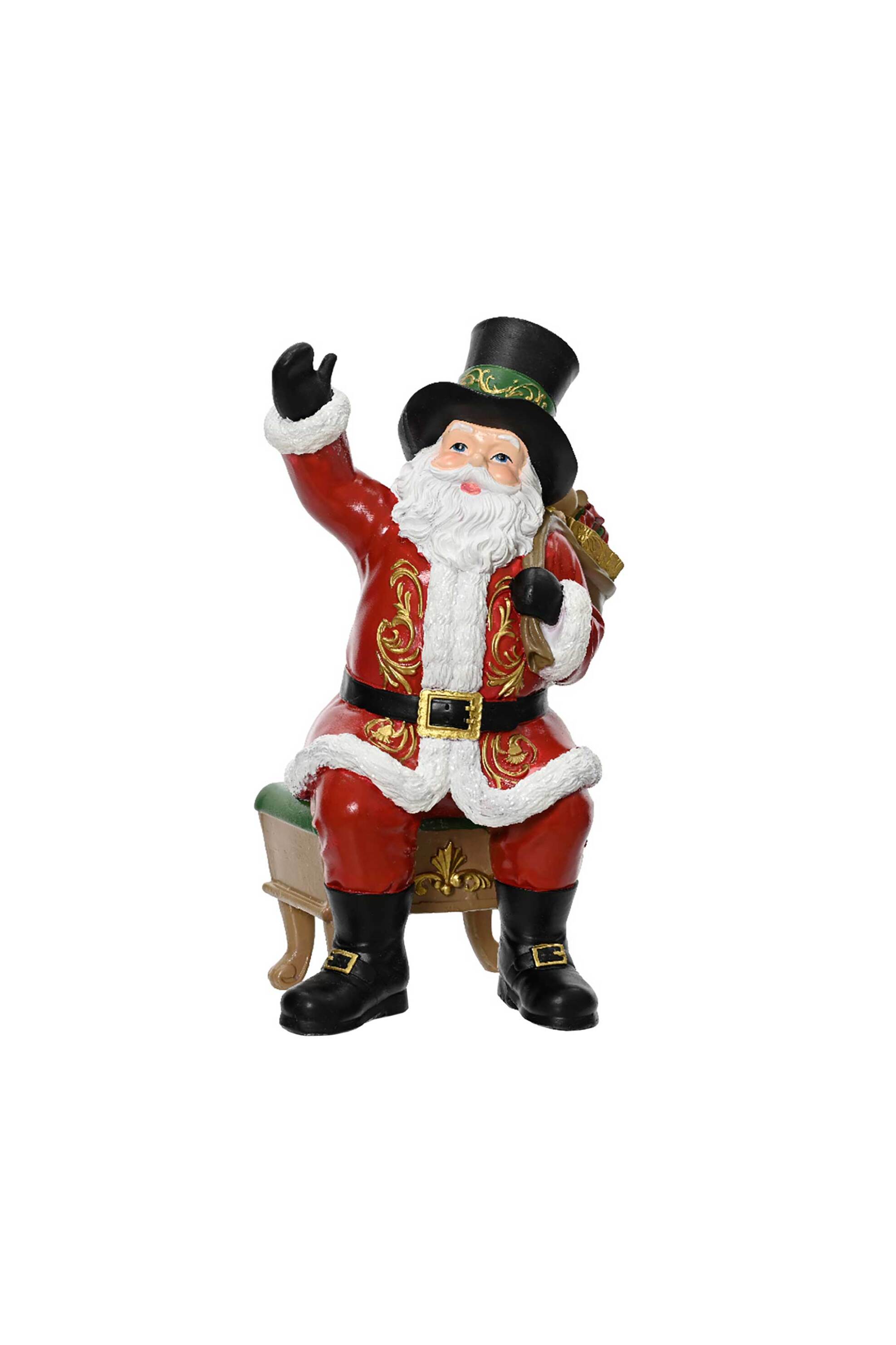 KAEMINGK Kaemingk χριστουγεννιάτικο διακοσμητικό "Santa Claus" 24 cm - 531285