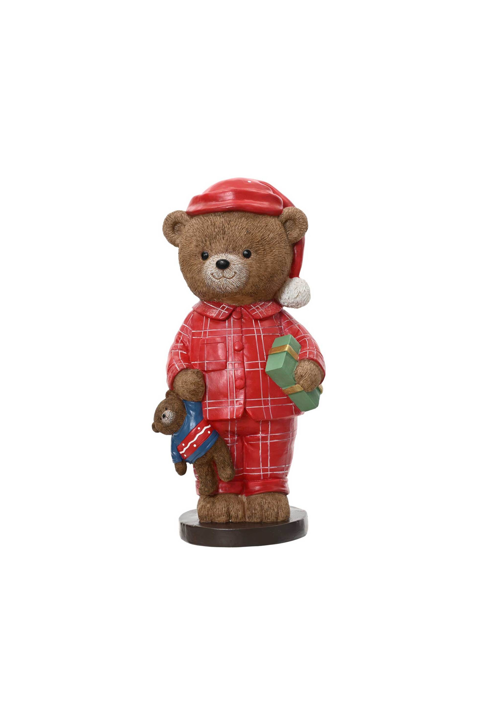 KAEMINGK Kaemingk χριστουγεννιάτικο διακοσμητικό "bear" 14 x 17 x 35 cm - 398609