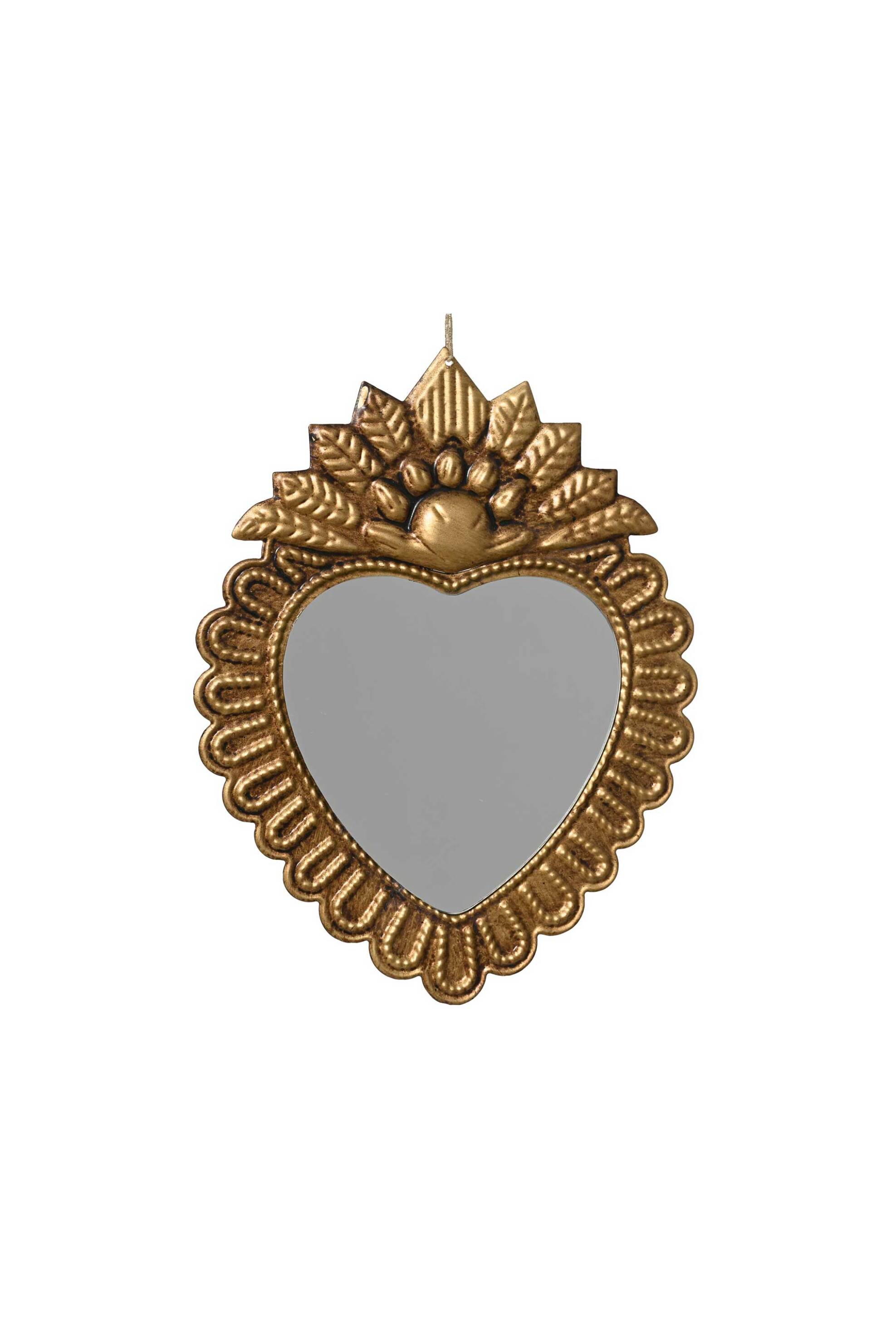 KAEMINGK Kaemingk χριστουγεννιάτικο διακοσμητικό "mirror heart" 20,5 x 16 x 0,3 cm - 537490