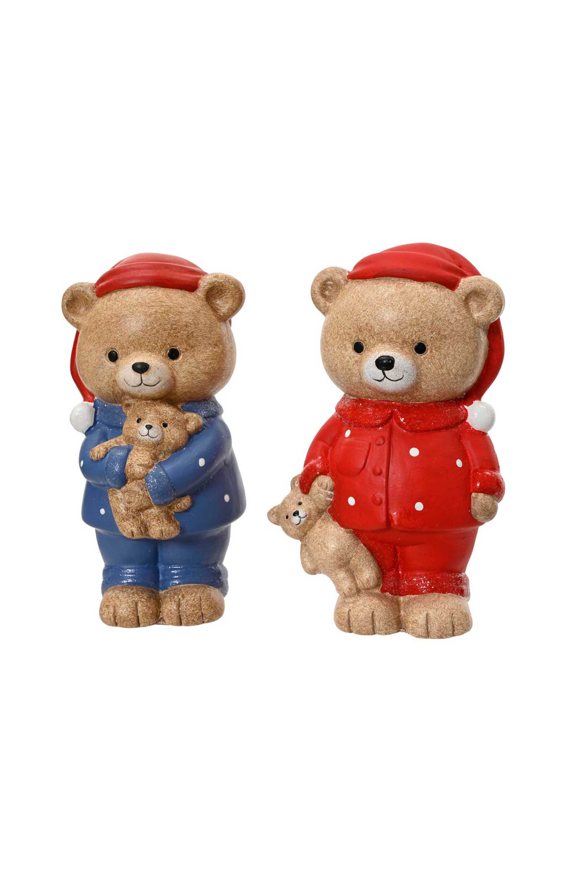 KAEMINGK Kaemingk χριστουγεννιάτικο διακοσμητικό "bear" 7,5 x 11 x 18 cm - 537564