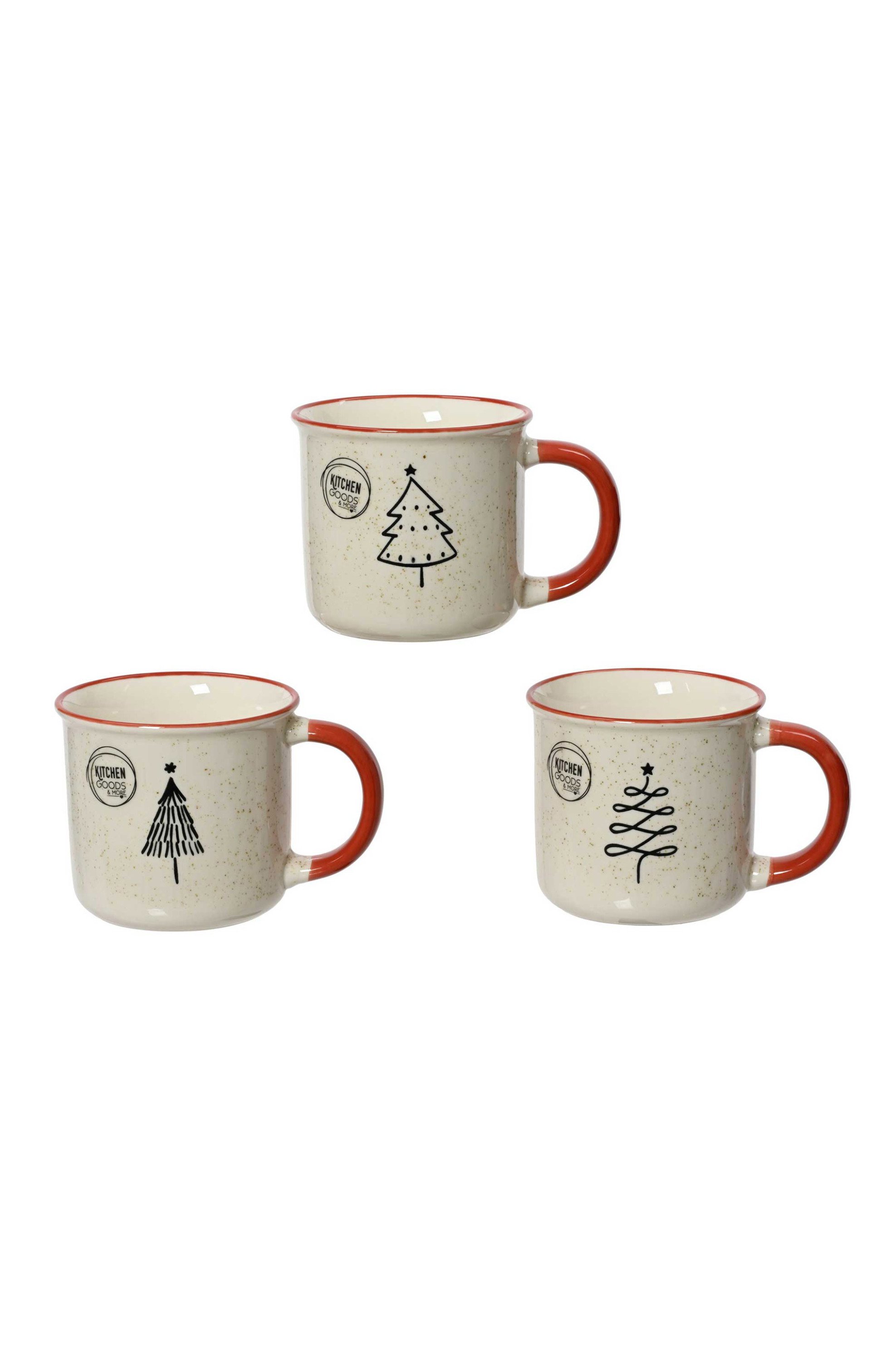 KAEMINGK Kaemingk χριστουγεννιάτικη κούπα πορσελάνης 12 x 9 x 8,2 cm - 607322