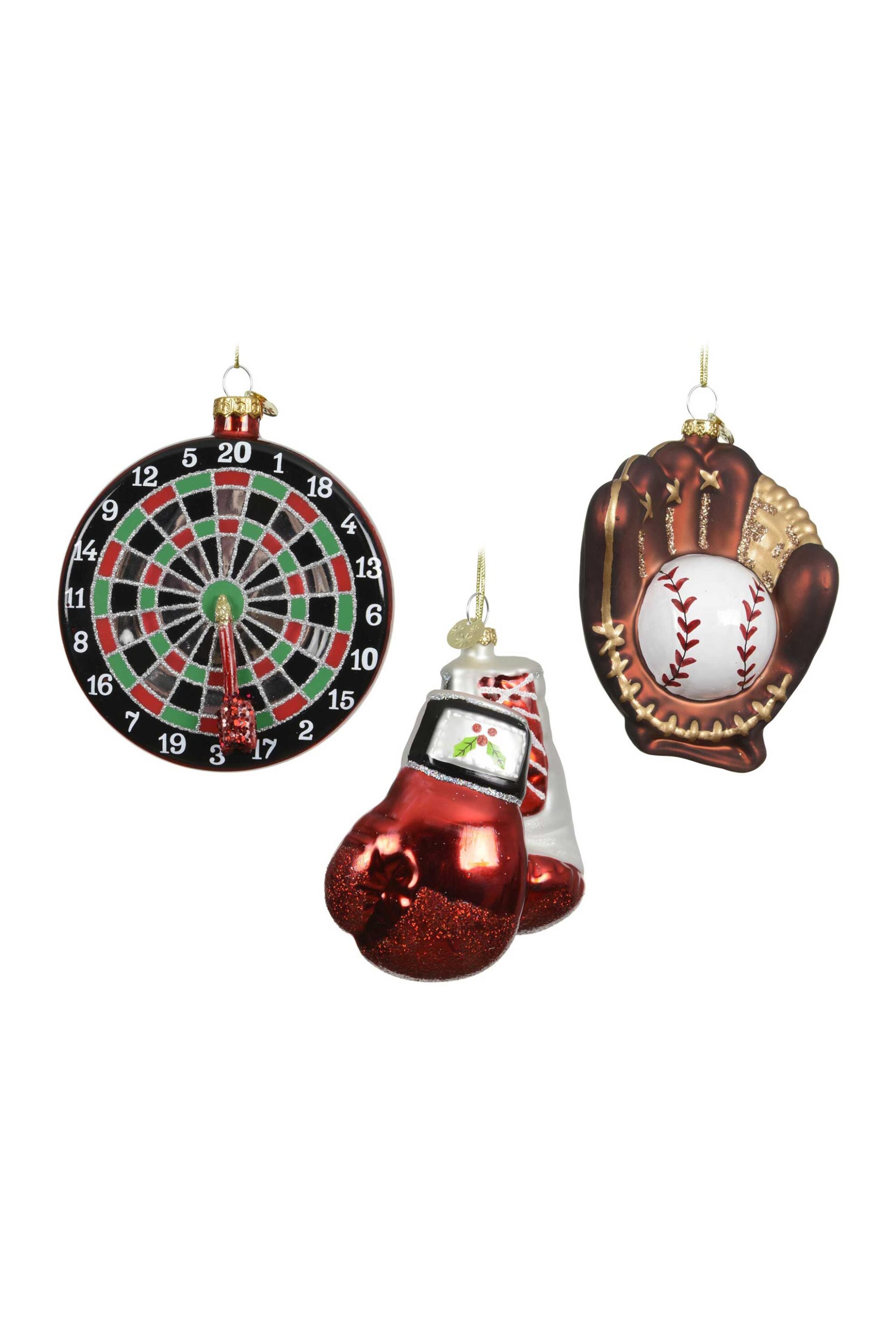 KAEMINGK Kaemingk χριστουγεννιάτικο γυάλινο στολίδι 10,2 x 3,6 x 11 cm - 129666