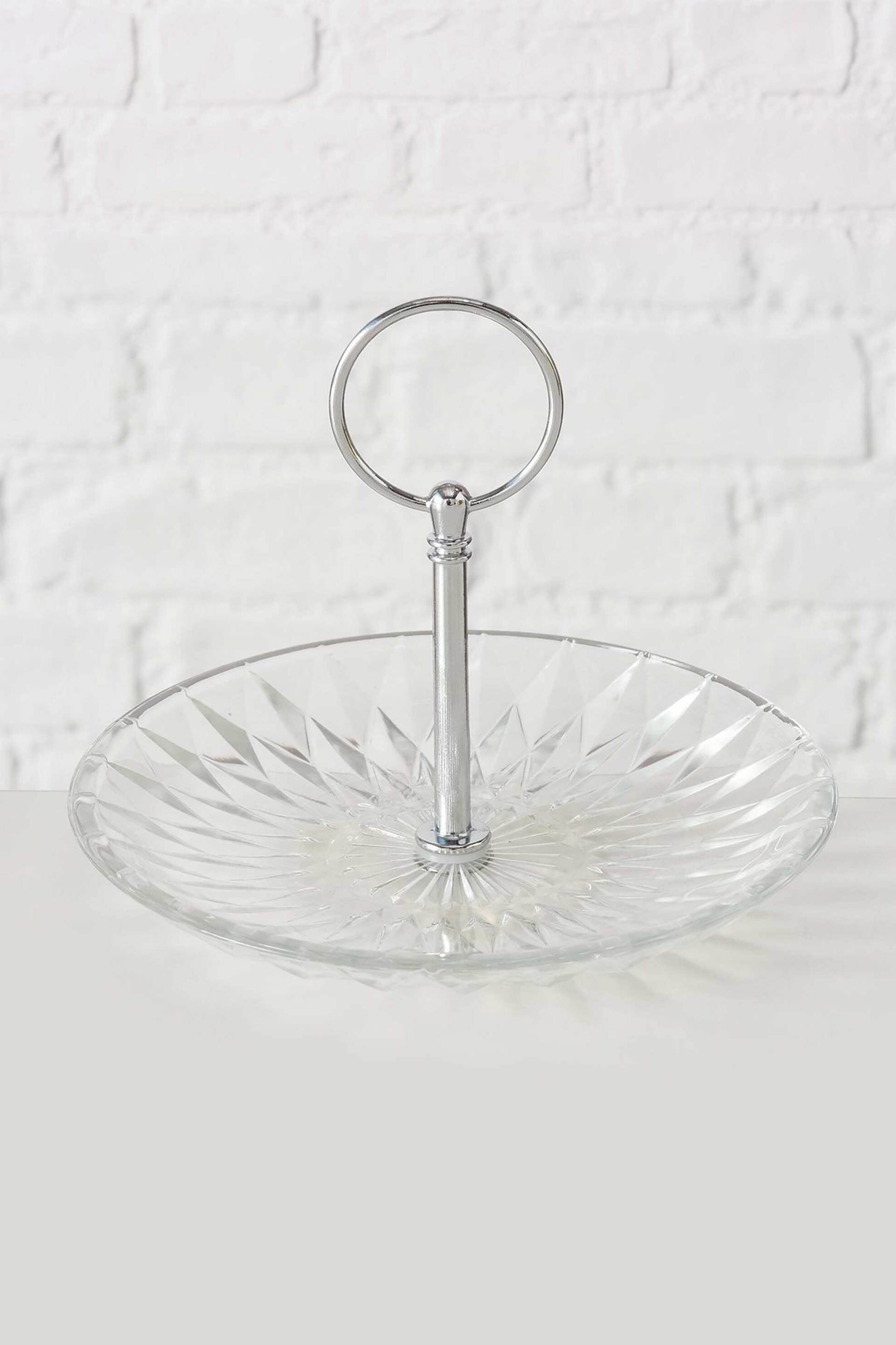 DOMUS HOMUS πιατέλα σερβιρίσματος με βάση "C'est ma maison" 12 cm - 20-81-653