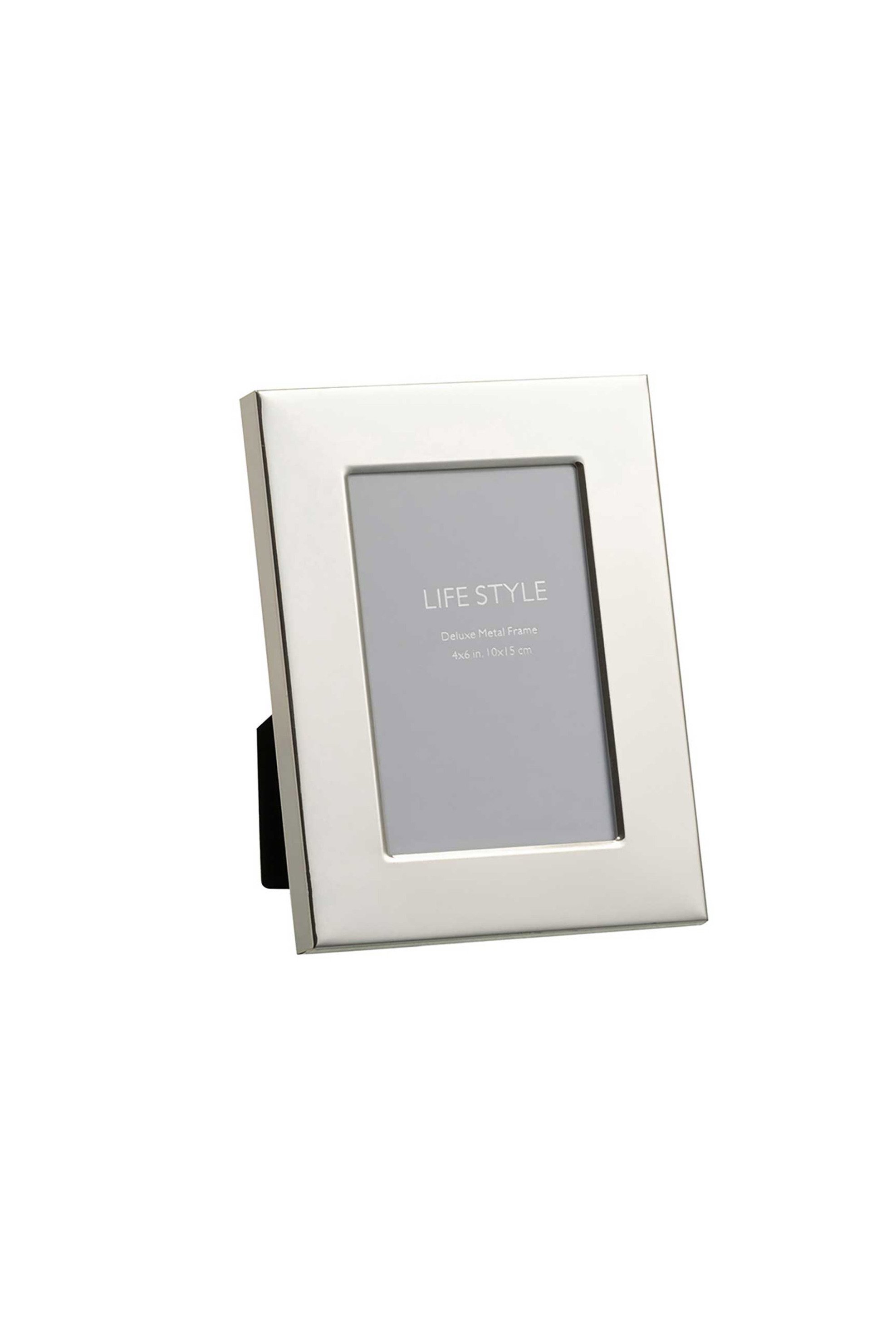 DOMUS HOMUS μεταλλική κορνίζα σε ασημί χρώμα 16 x 21.5 x 2,5 cm "WIDE" - 20-05-018