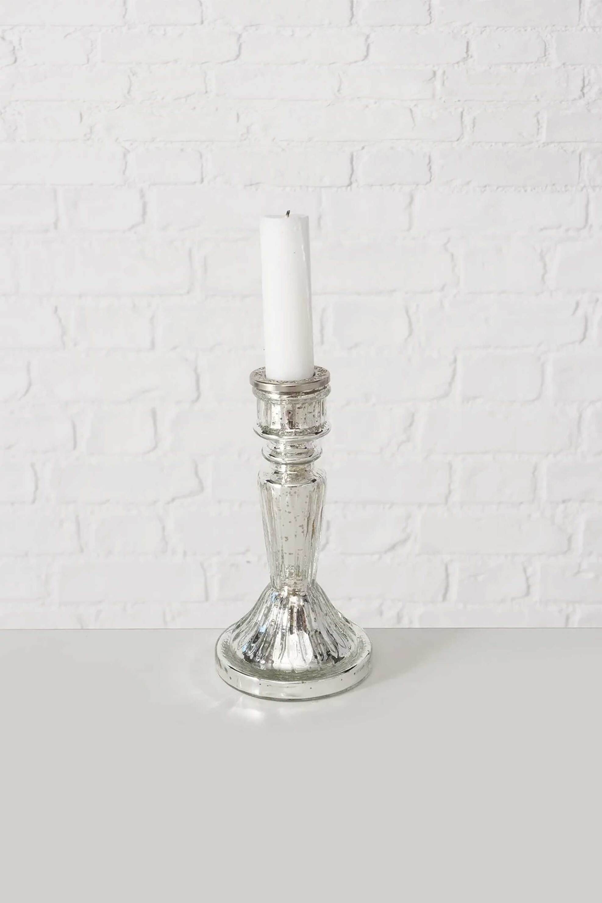 DOMUS HOMUS DOMUS HOMUS γυάλινο κηροπήγειο 8 x 16 cm - 20-25-845