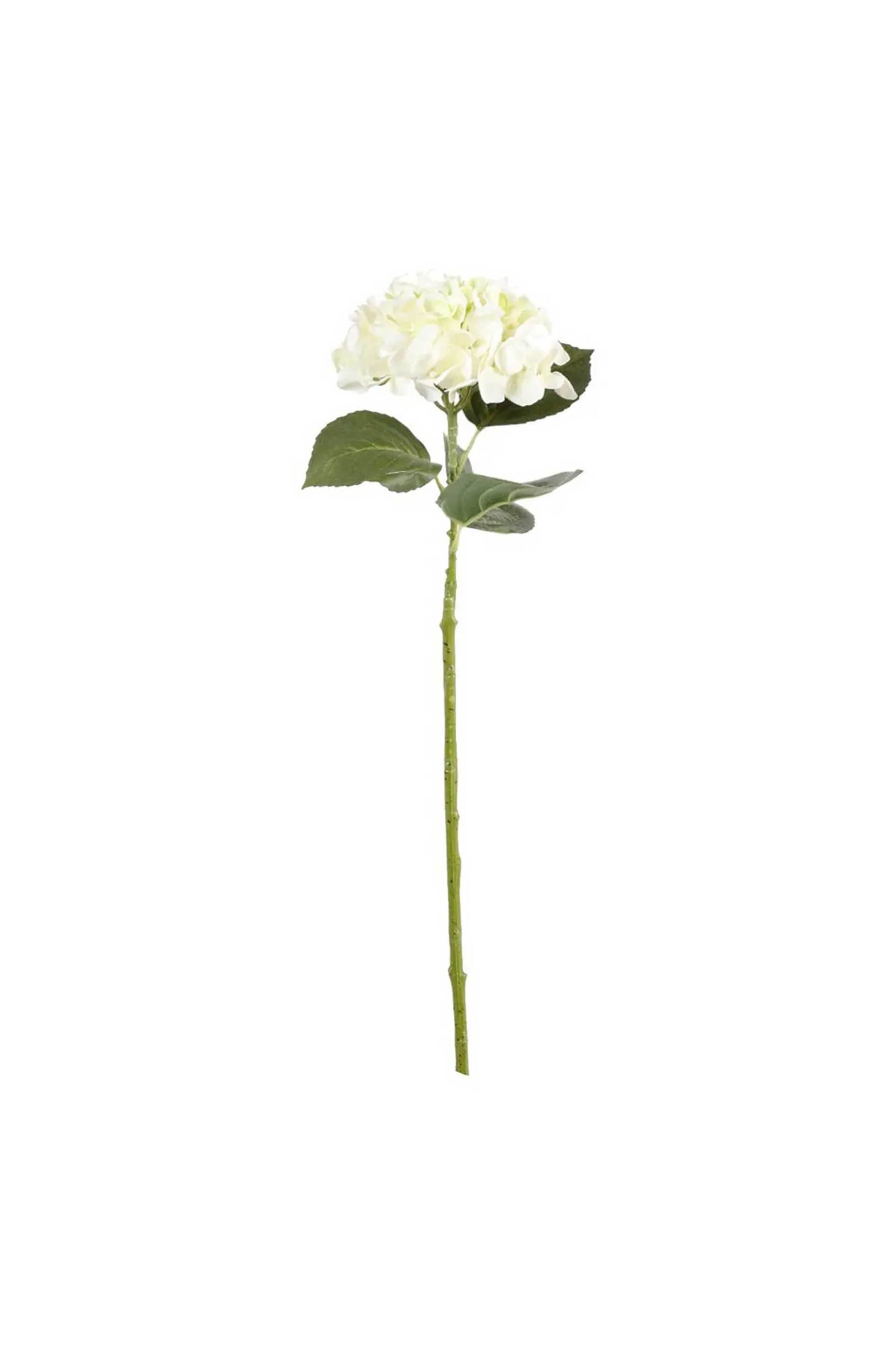 DOMUS HOMUS διακοσμητικό κλαδί ορτανσία λευκό 82 cm - 20-32-213