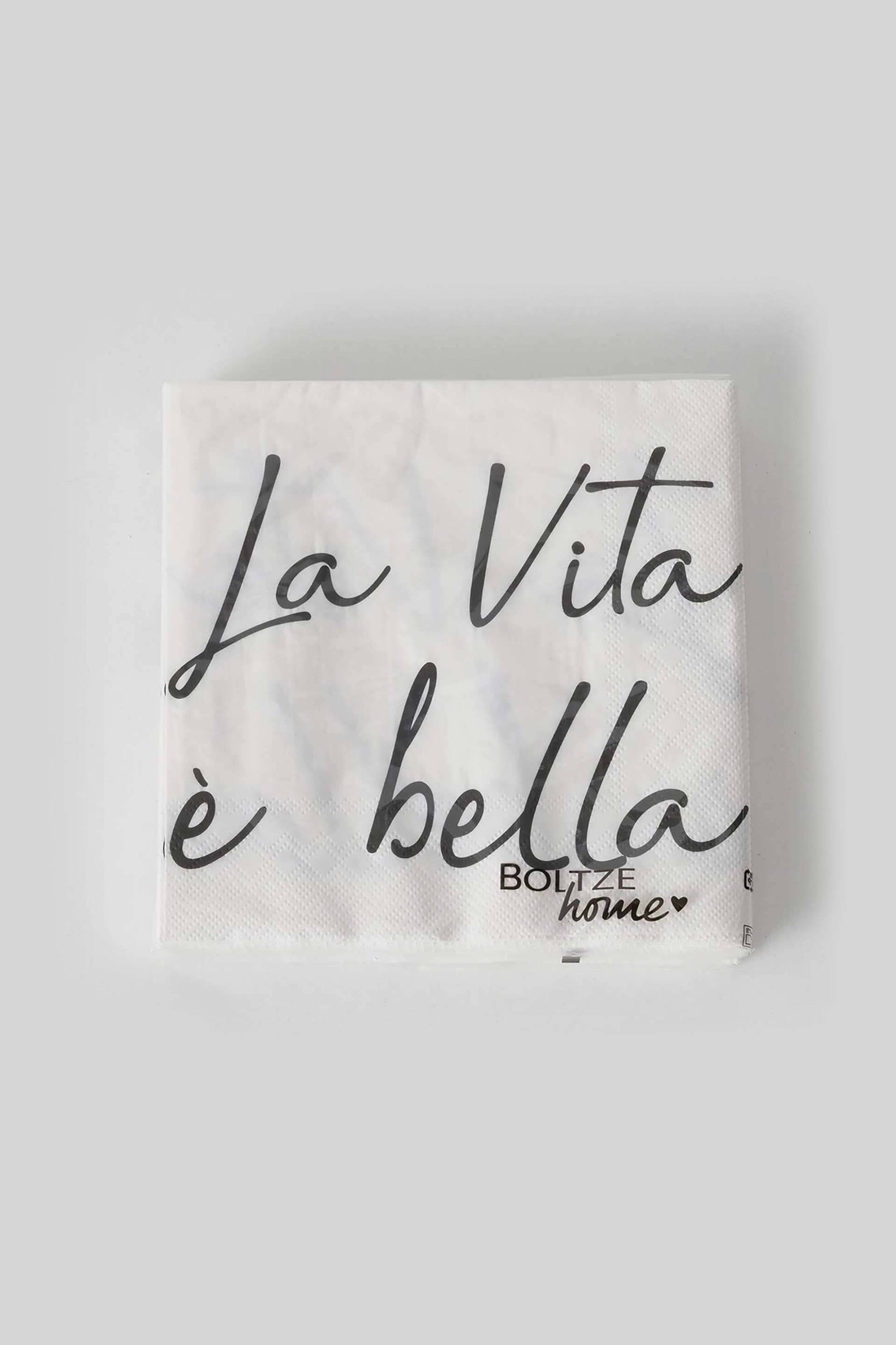 DOMUS HOMUS χαρτοπετσέτες "Dolce Vita" (20τμχ) - 20-23-762 φωτογραφία