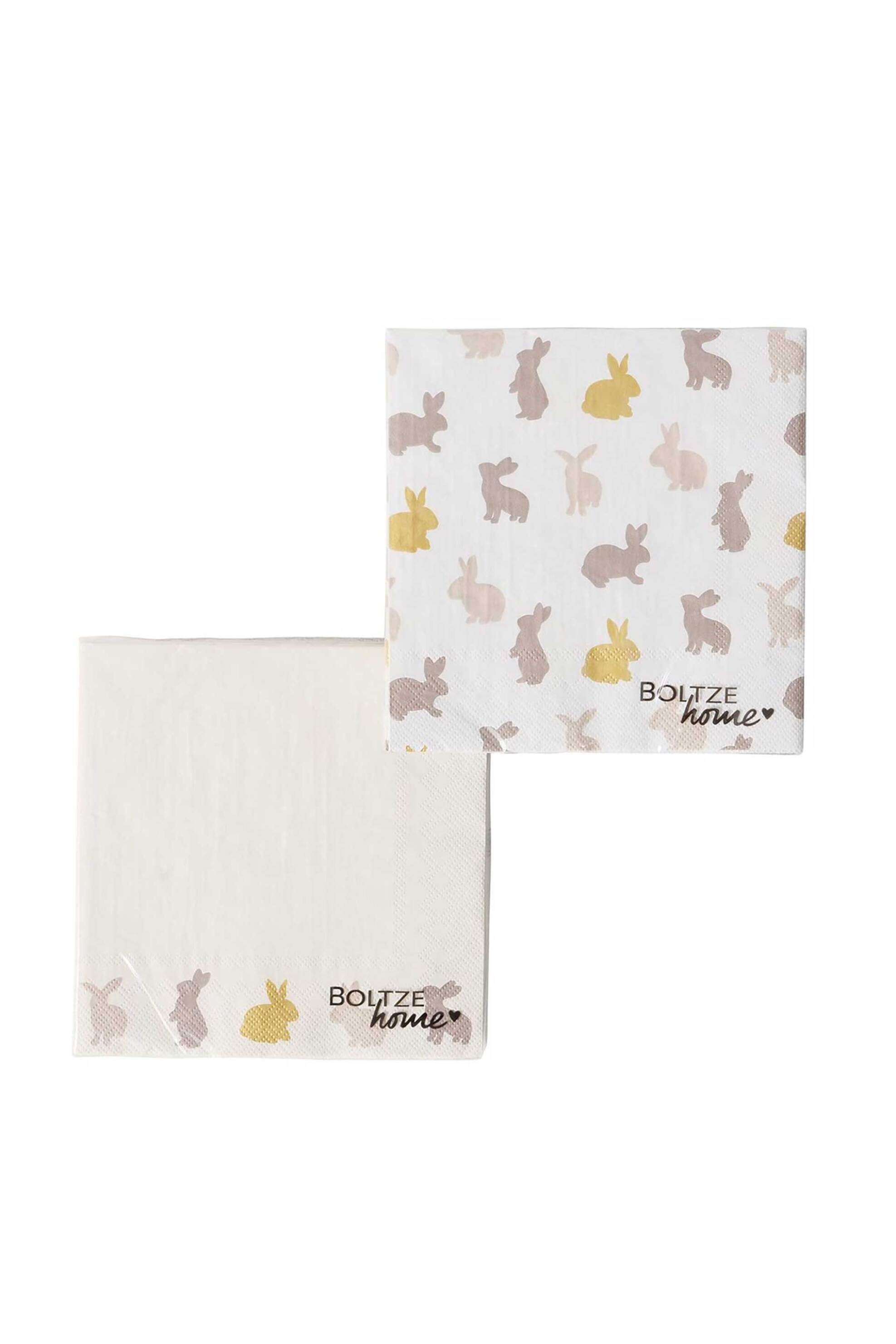 DOMUS HOMUS DOMUS HOMUS χαρτοπετσέτες με σχέδιο λαγό (20τμχ) - 20-26-321