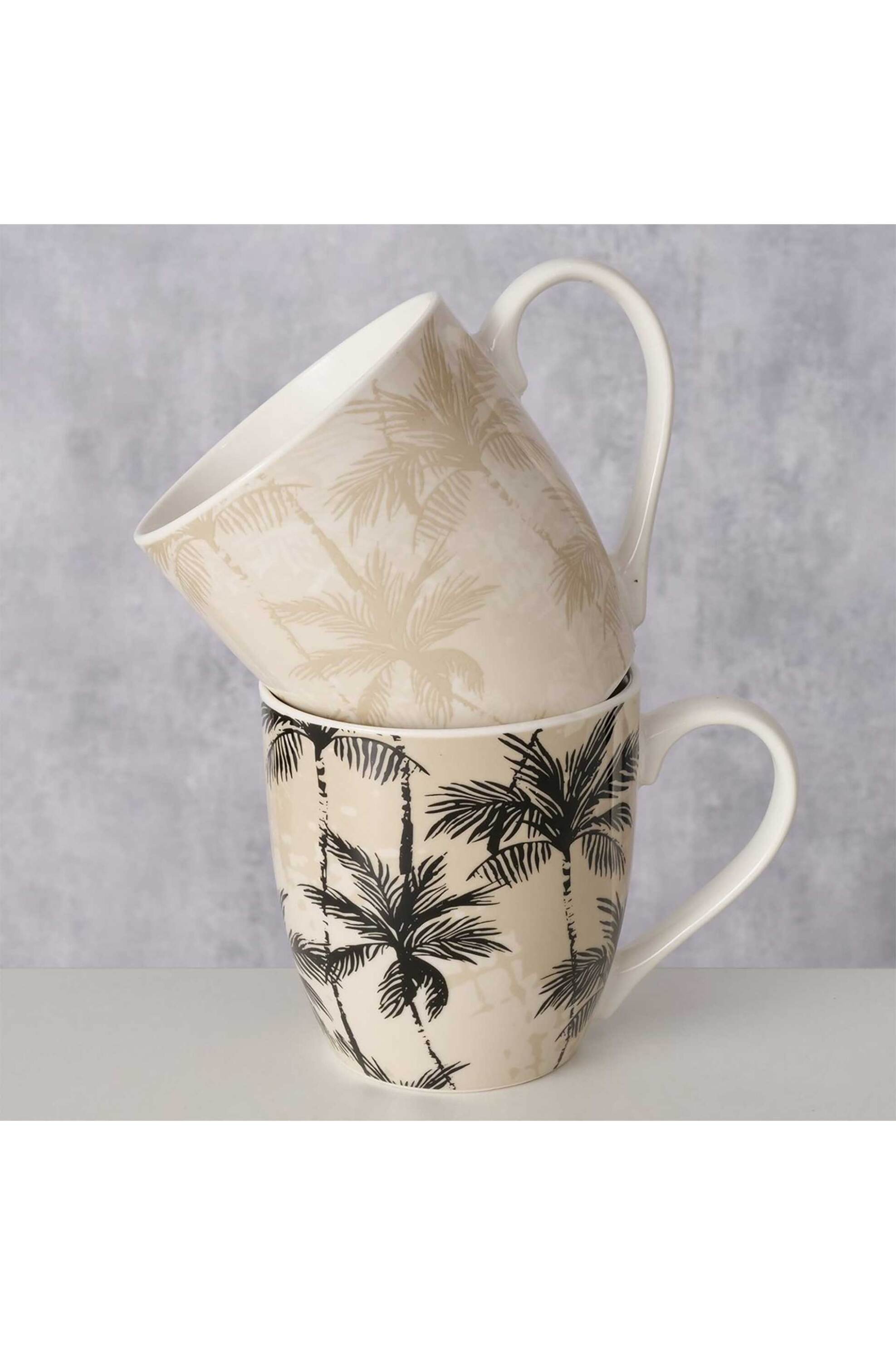 DOMUS HOMUS κούπα σε μπεζ χρώμα 400 ml "Palma" - 20-26-450 φωτογραφία