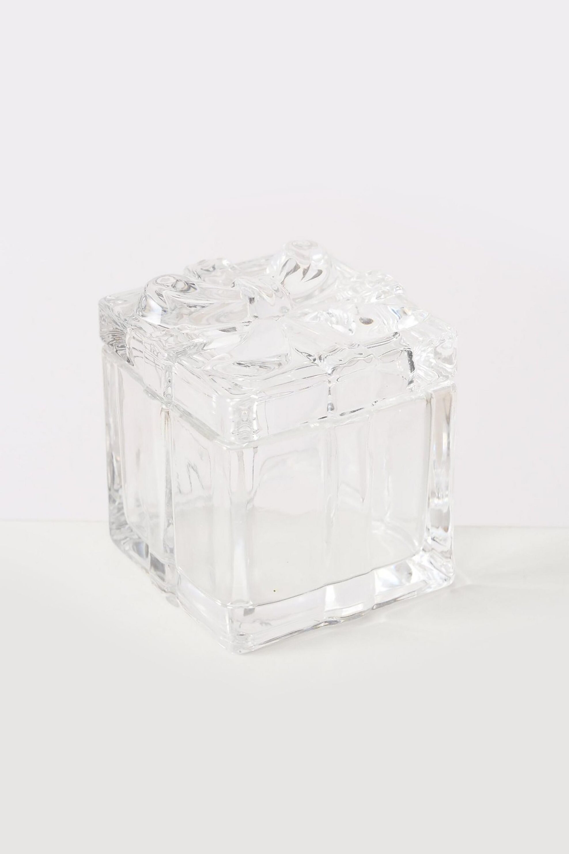 DOMUS HOMUS γυάλινο κουτί αποθήκευσης "Givy" 6,2 x 6,2 x 7 cm - 20-25-782