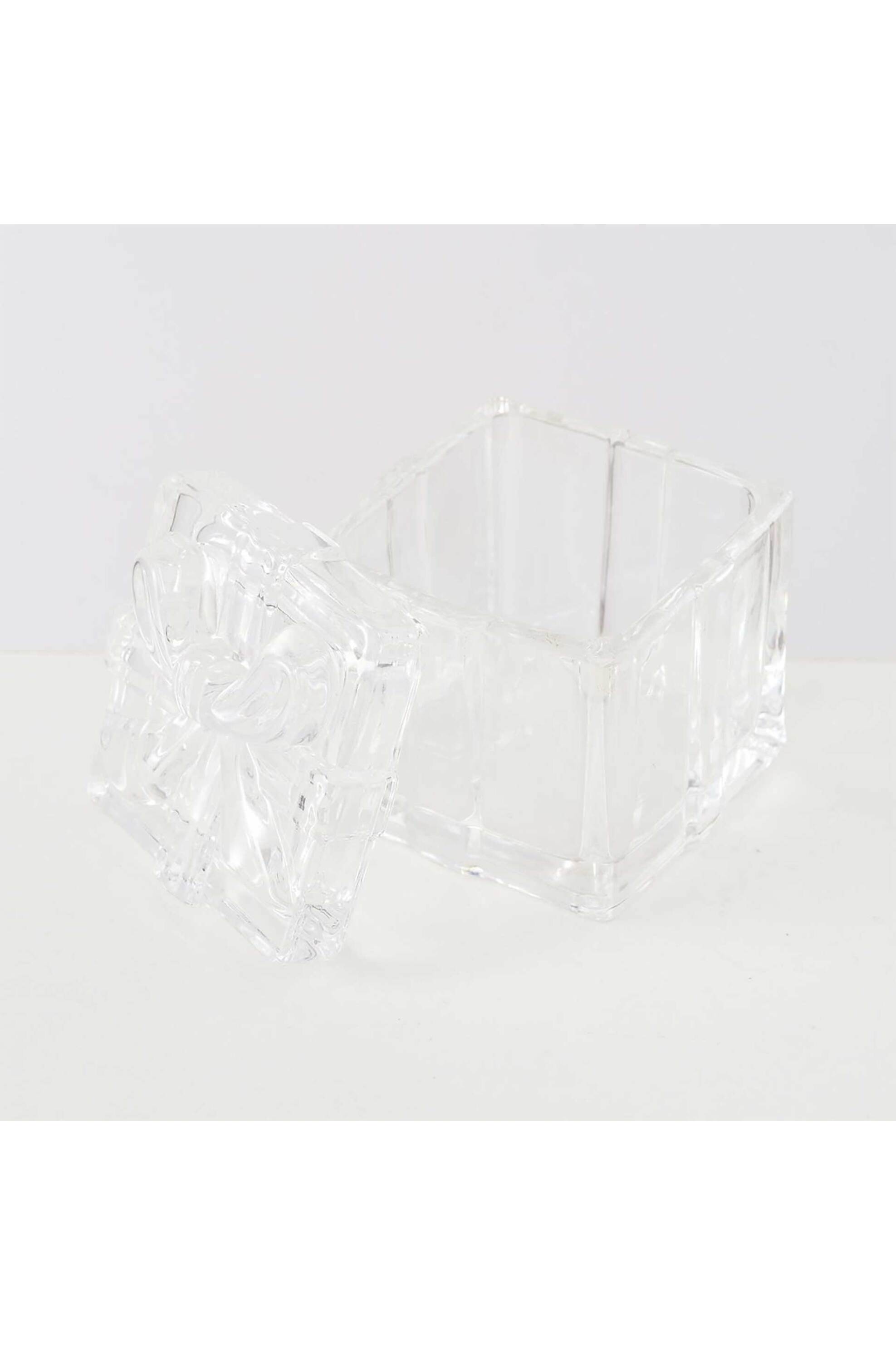 DOMUS HOMUS γυάλινο κουτί αποθήκευσης "Givy" 6,2 x 6,2 x 7 cm - 20-25-782 φωτογραφία
