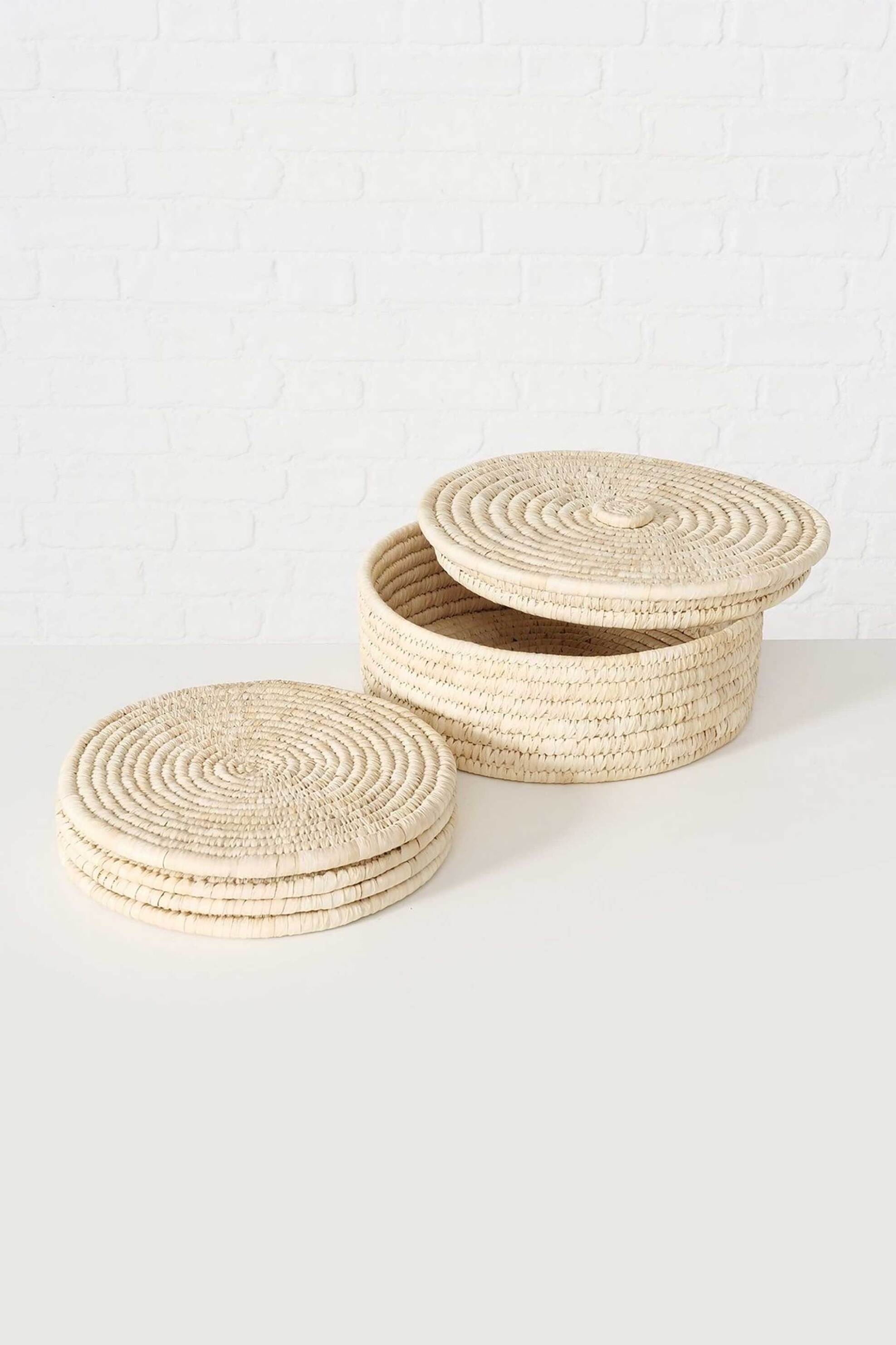 DOMUS HOMUS DOMUS HOMUS σετ σουβέρ σε θήκη "Leah" (4 τεμάχια) - 20-25-829