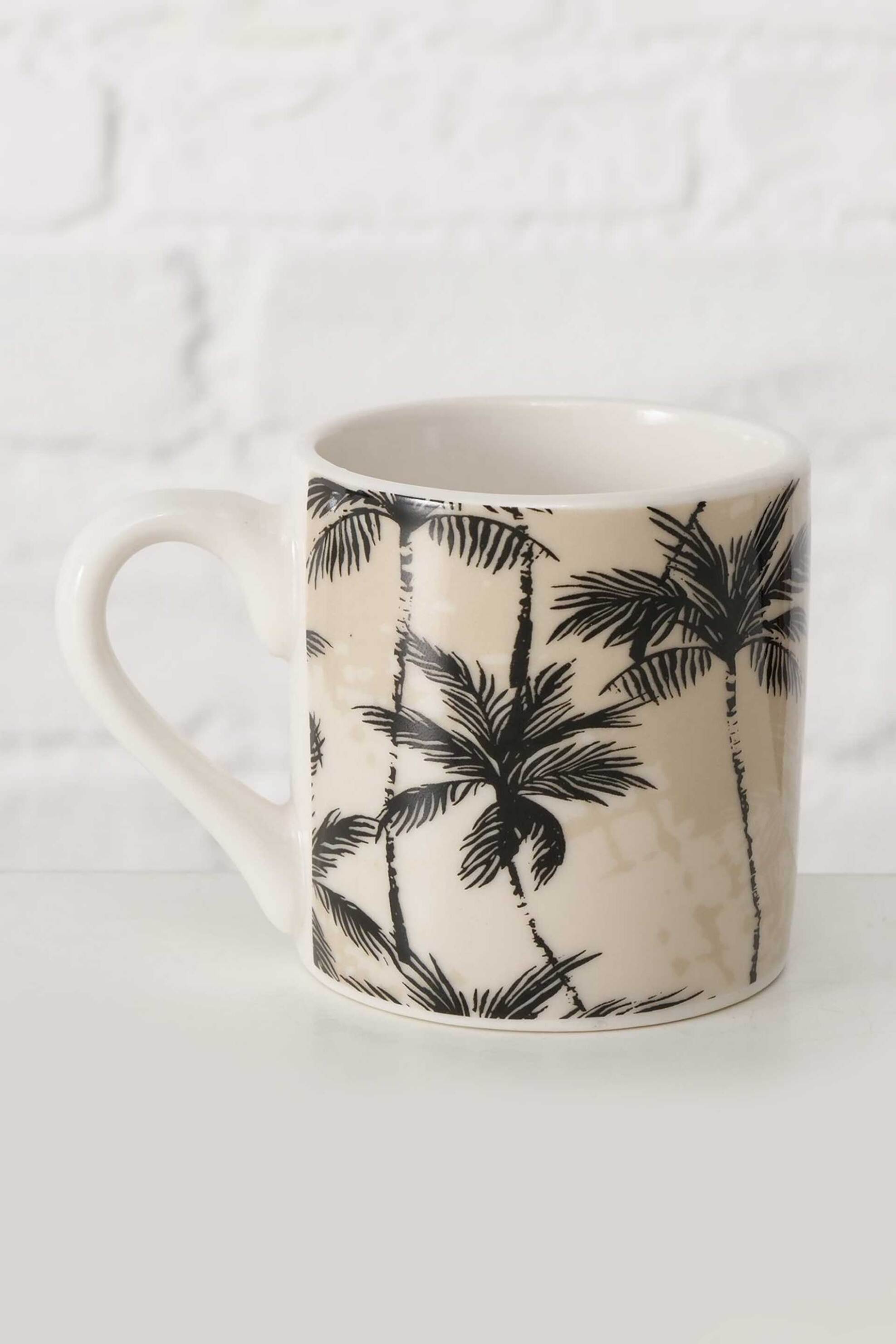 DOMUS HOMUS πορσελάνινο φλυτζάνι εσπρέσσο "Palma" 6 x 6 cm - 20-26-282