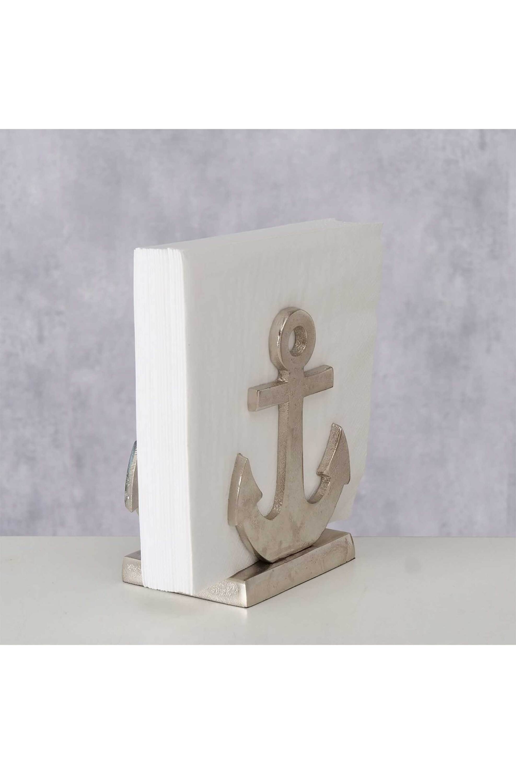 DOMUS HOMUS μεταλλική χαρτοπετσετοθήκη "Anker" 10 x 8 x 14 cm - 20-26-293 φωτογραφία