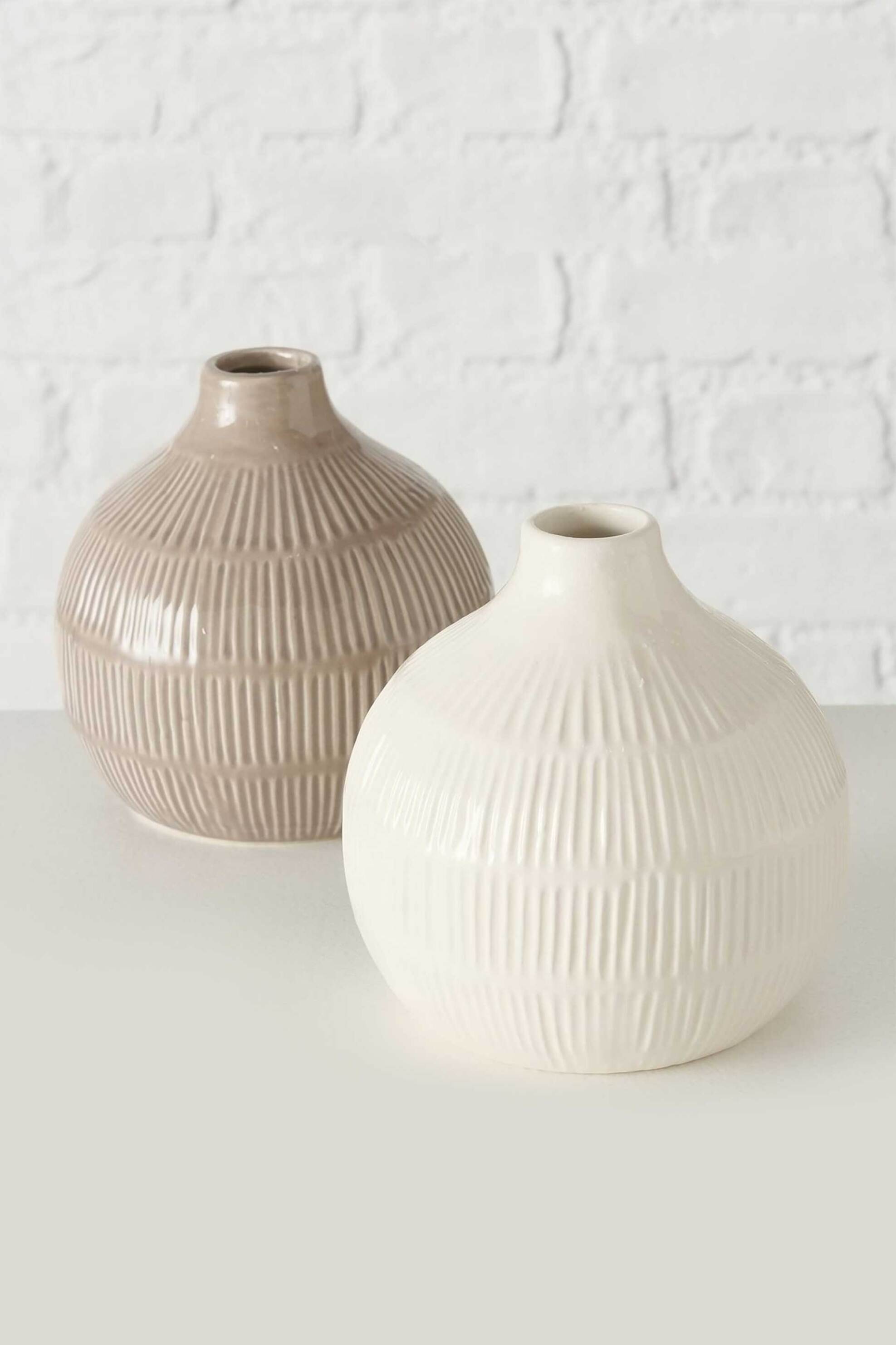 DOMUS HOMUS κεραμικό βάζο "Kaylee" 12 cm - 20-26-373