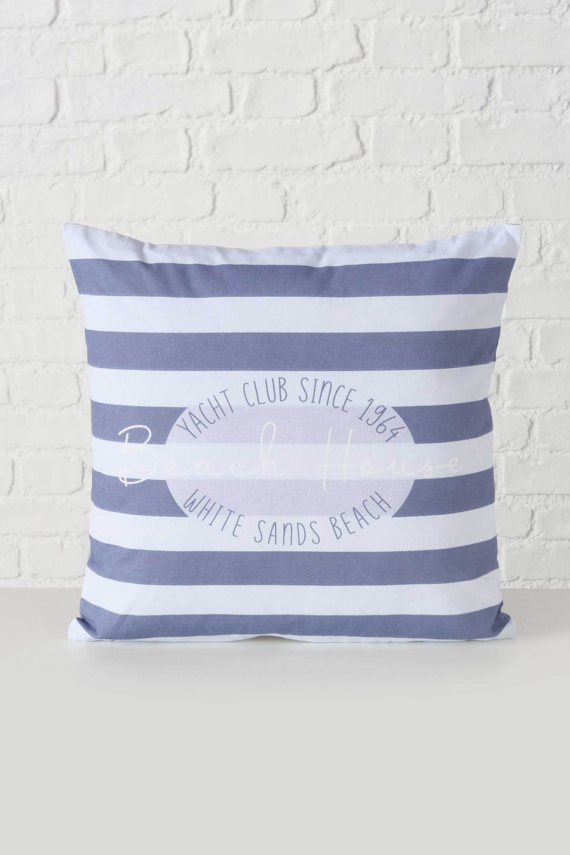 DOMUS HOMUS DOMUS HOMUS διακοσμητικό μαξιλάρι με ριγέ σχέδιο "Cotton" 45 x 45 x 5 cm - 20-26-448