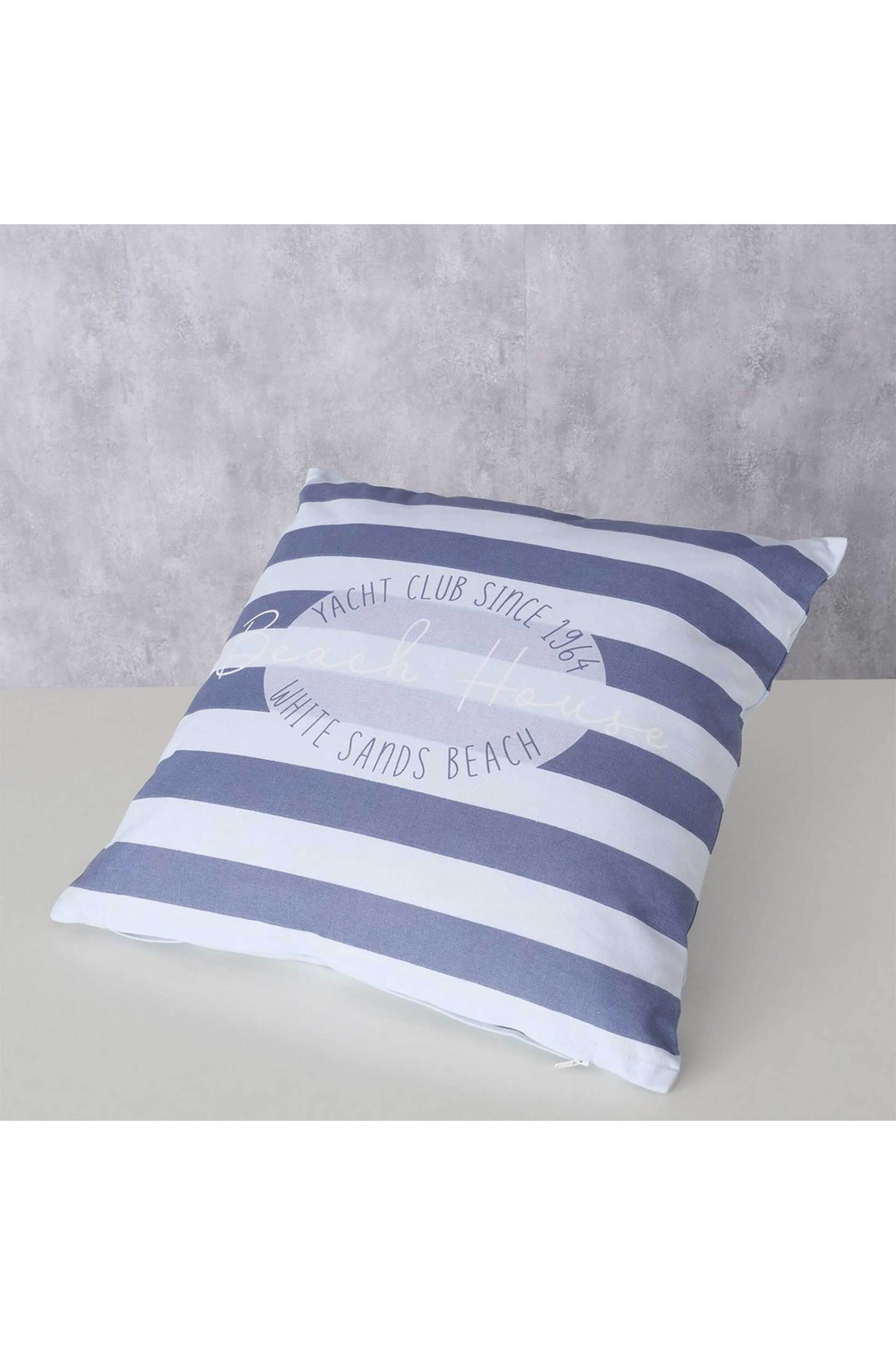 DOMUS HOMUS διακοσμητικό μαξιλάρι με ριγέ σχέδιο "Cotton" 45 x 45 x 5 cm - 20-26-448 φωτογραφία