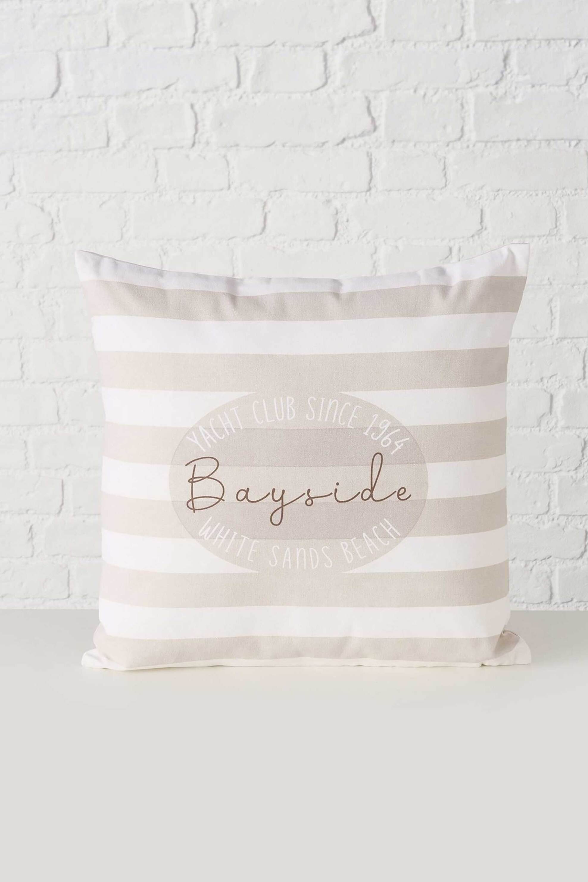 DOMUS HOMUS DOMUS HOMUS διακοσμητικό μαξιλάρι με ριγέ σχέδιο "Cotton" 45 x 45 x 5 cm - 20-26-477