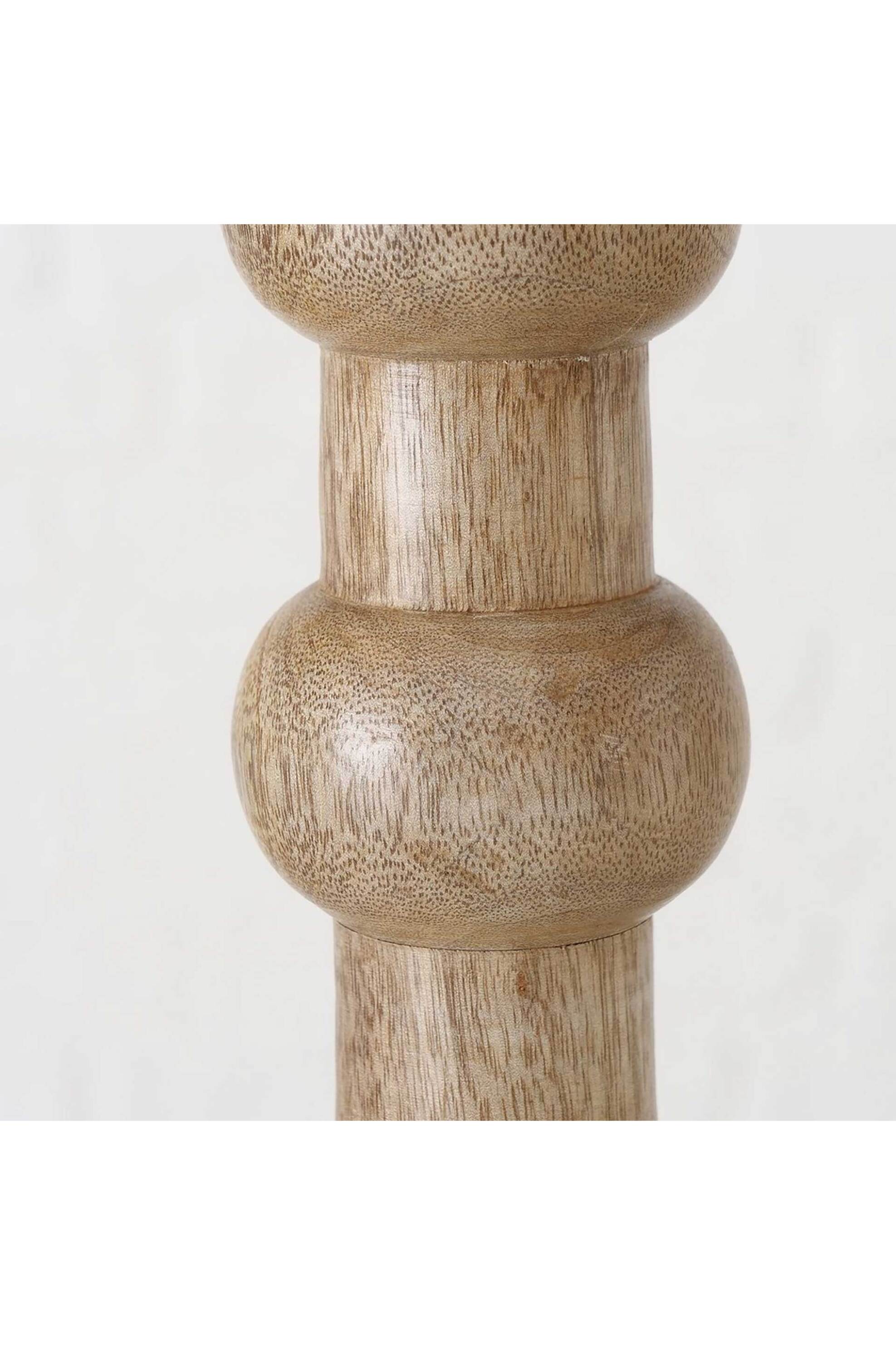 DOMUS HOMUS ξύλινο κηροπήγιο "Bubbles" 10 x 10 x 26 cm - 20-94-210 φωτογραφία