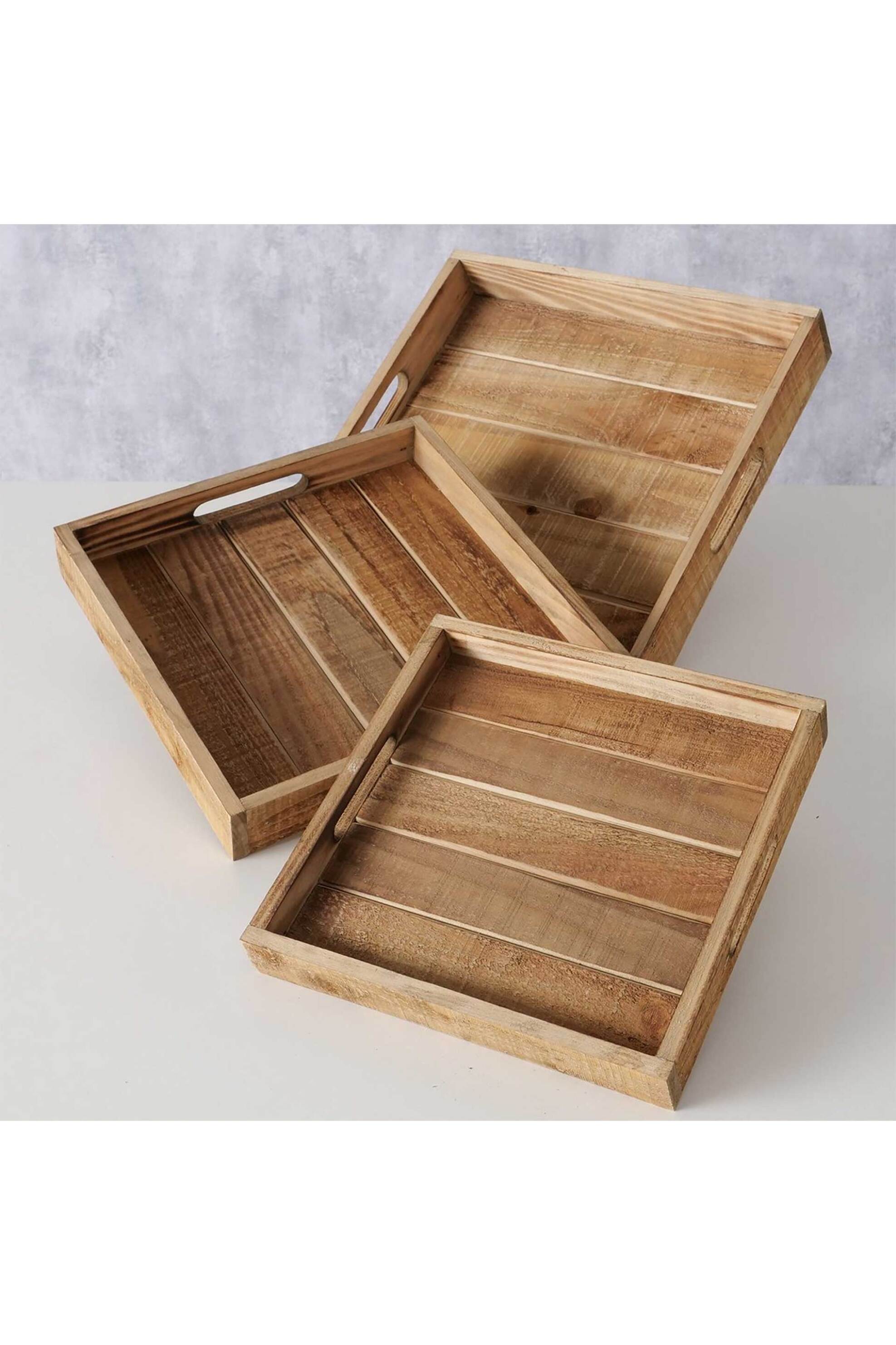 Domus Homus Ξύλινος Δίσκος Σερβιρίσματος Mariam 28 X 4 CM - 20-94-219