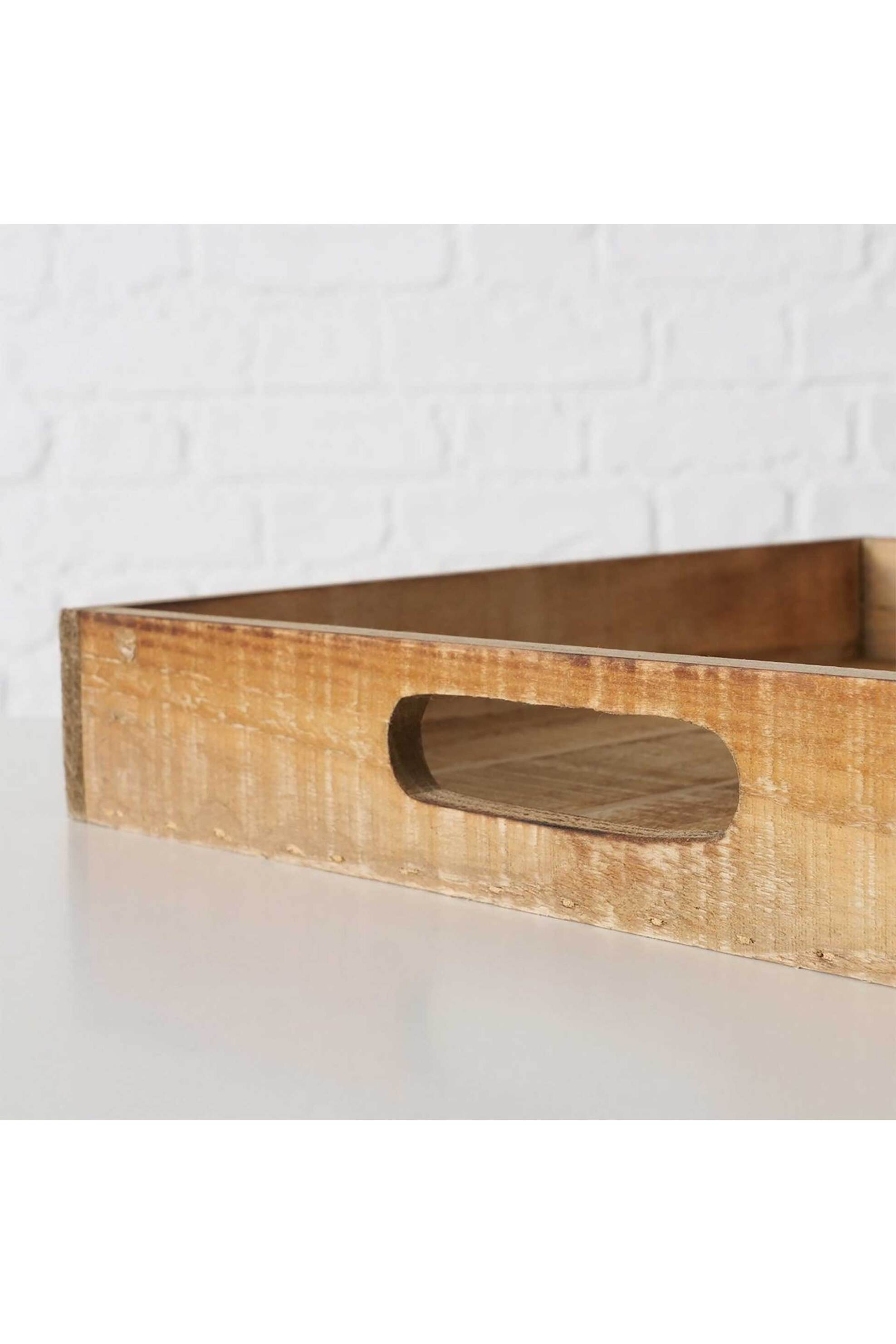 DOMUS HOMUS ξύλινος δίσκος σερβιρίσματος "Mariam" 32 x 32 x 5 cm - 20-94-220 φωτογραφία