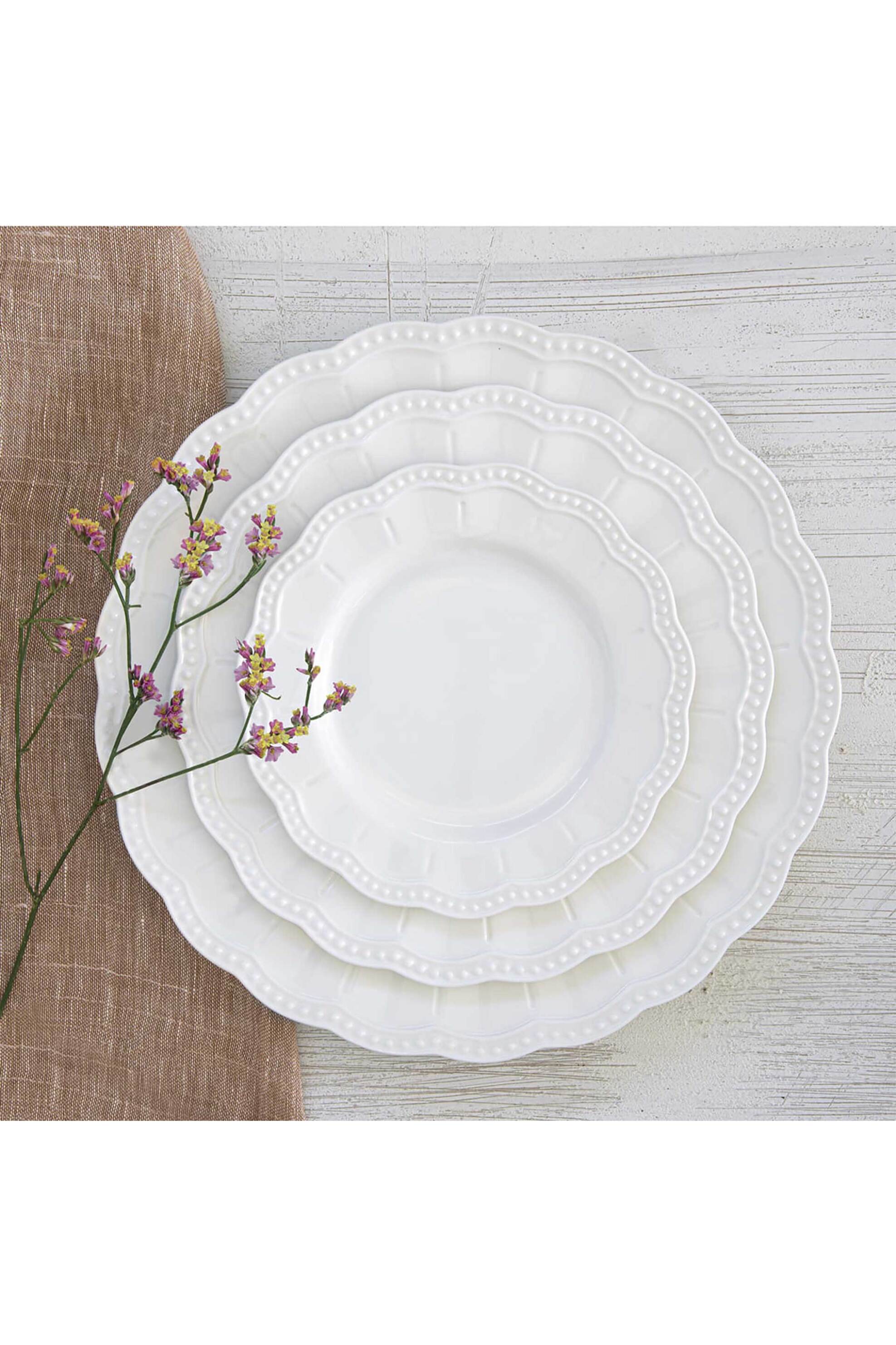 DOMUS HOMUS πορσελάνινο πιάτο φρούτου "Εlite" 21 cm - 20-08-733 φωτογραφία