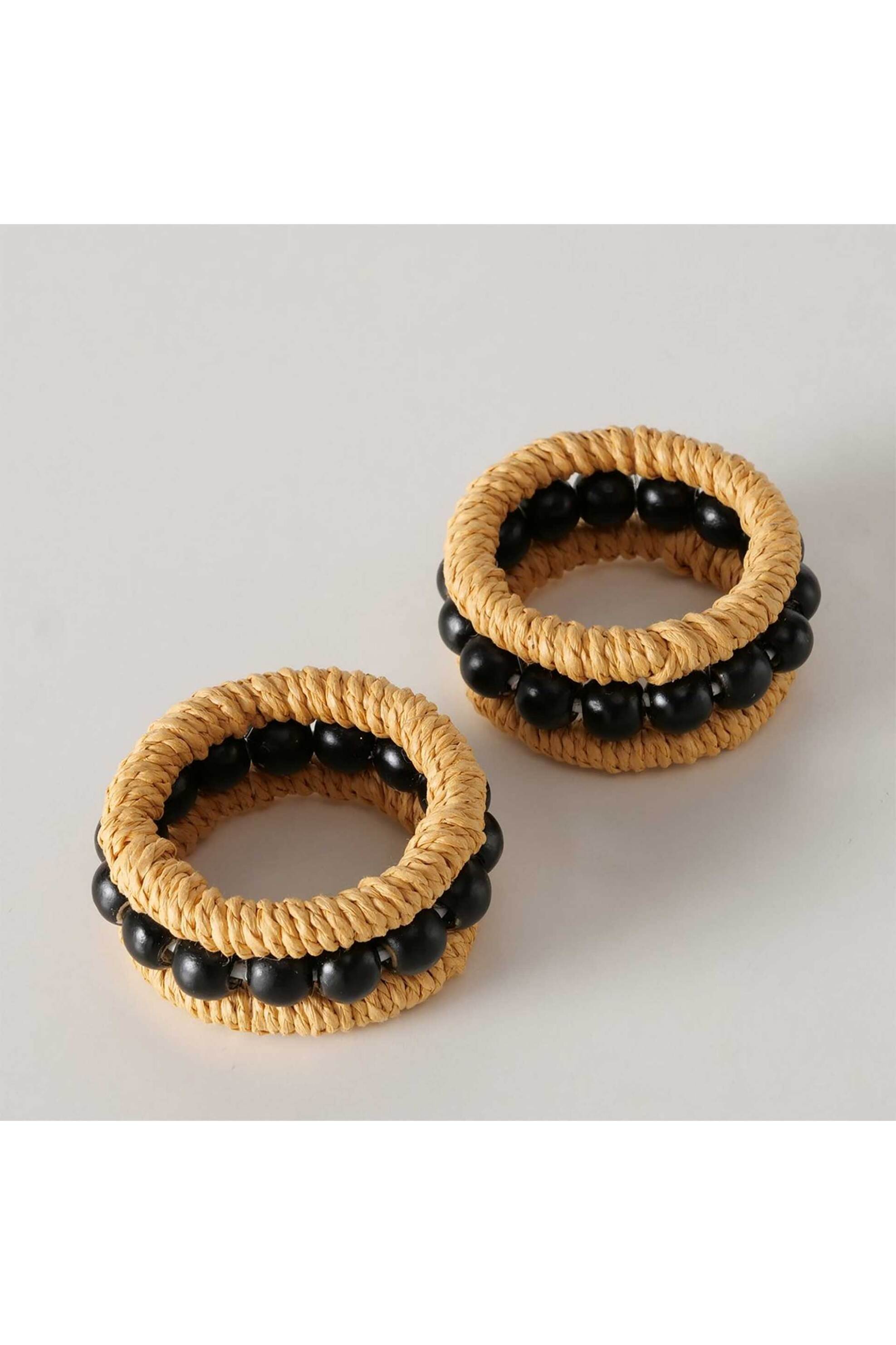 DOMUS HOMUS ξύλινος κρίκος για πετσέτα φαγητού "Peran" 7 x 3 cm - 20-26-273 φωτογραφία