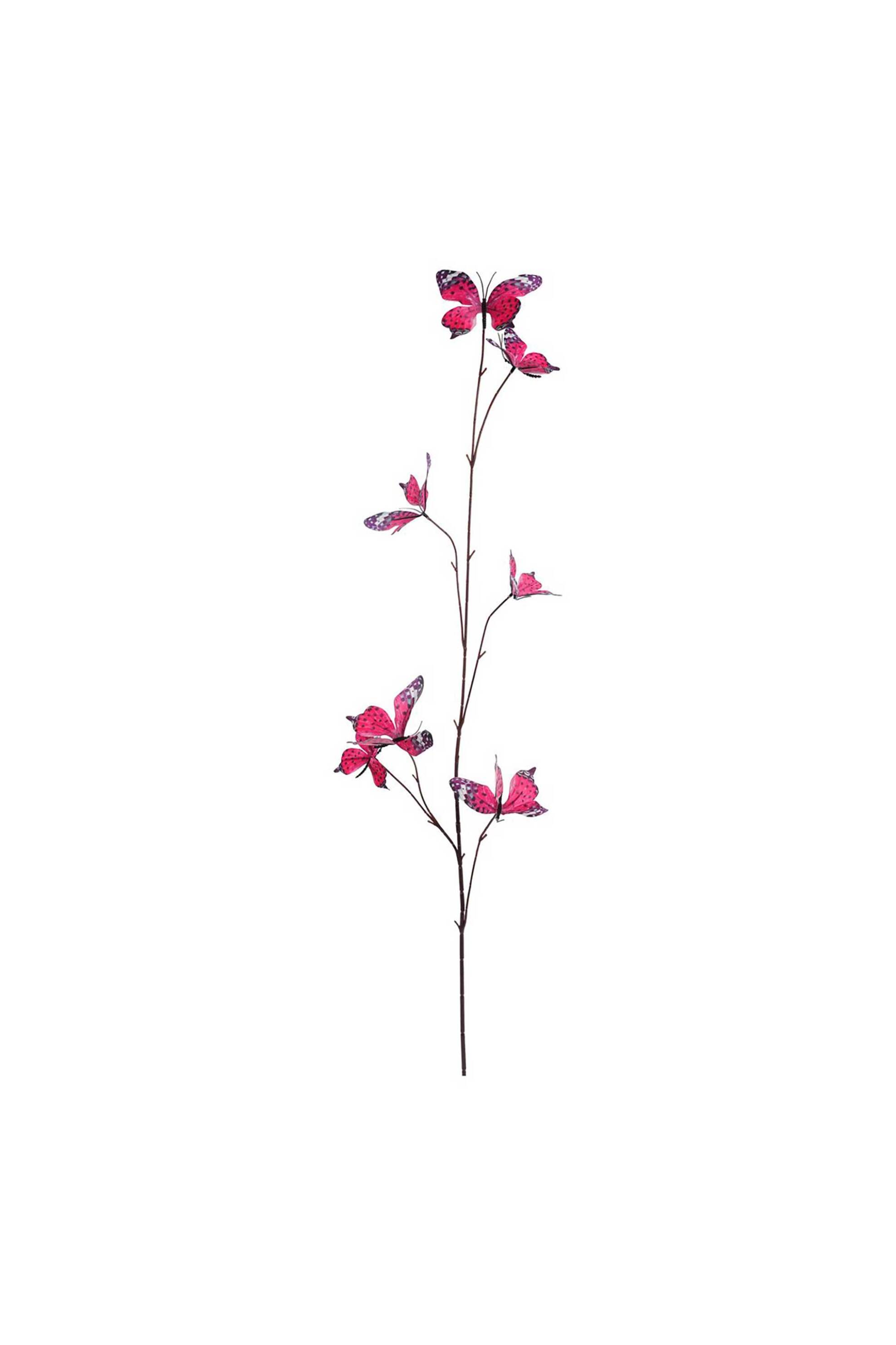 DOMUS HOMUS διακοσμητικό κλαδί με πεταλούδες 105 cm - 20-31-279