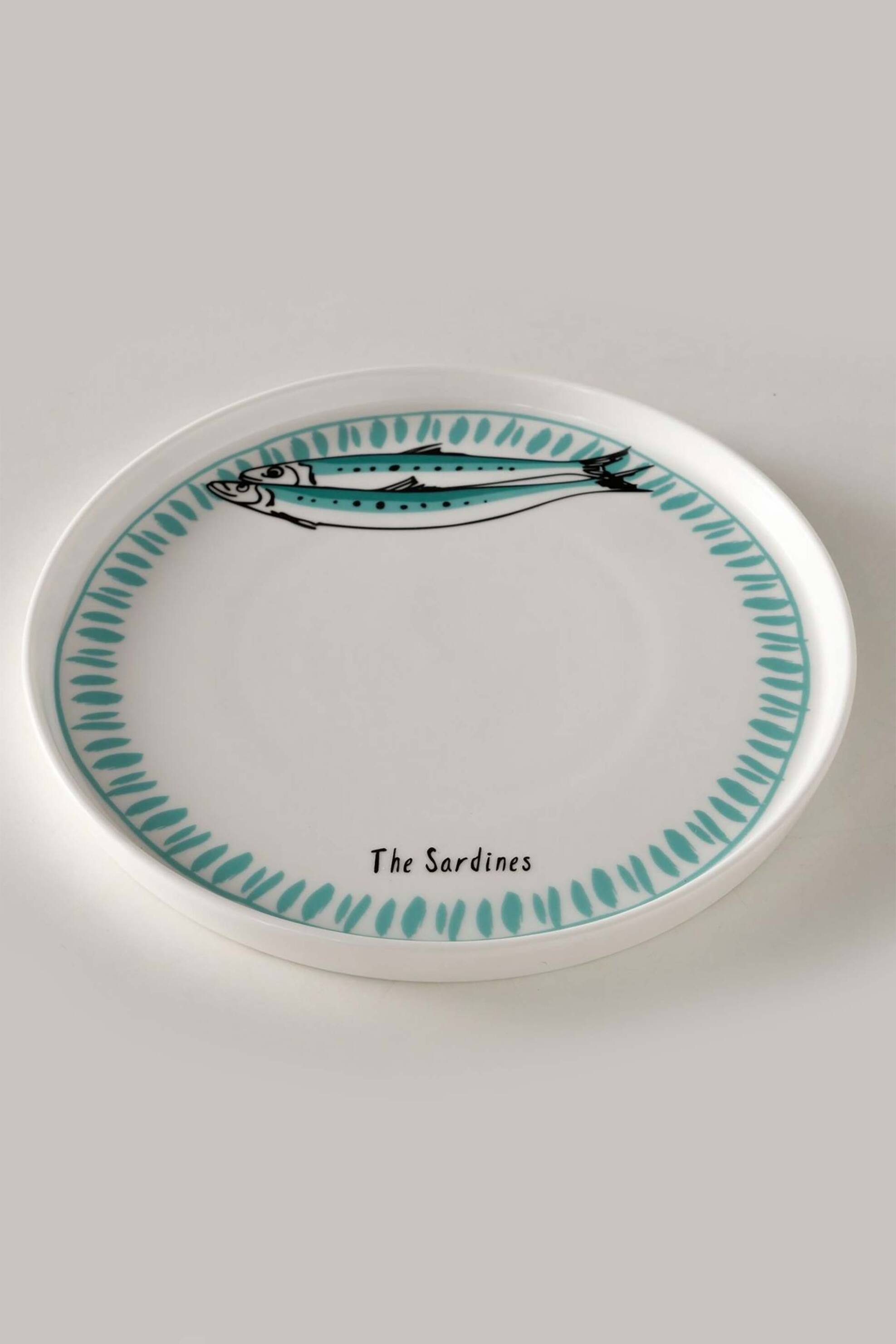 DOMUS HOMUS πορσελάνινο πιάτο φρούτου "Sardine" 21 cm - 20-24-921