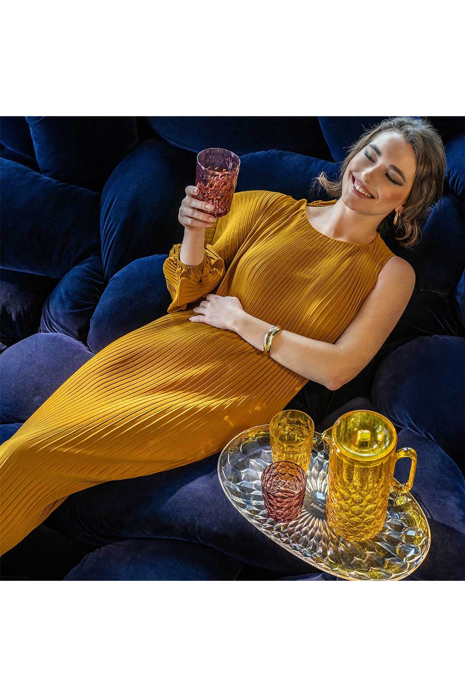 Guzzini δίσκος σερβιρίσματος οβάλ "Vanity" 32 x 19,5 x 2,7 cm - 8008392395850 φωτογραφία