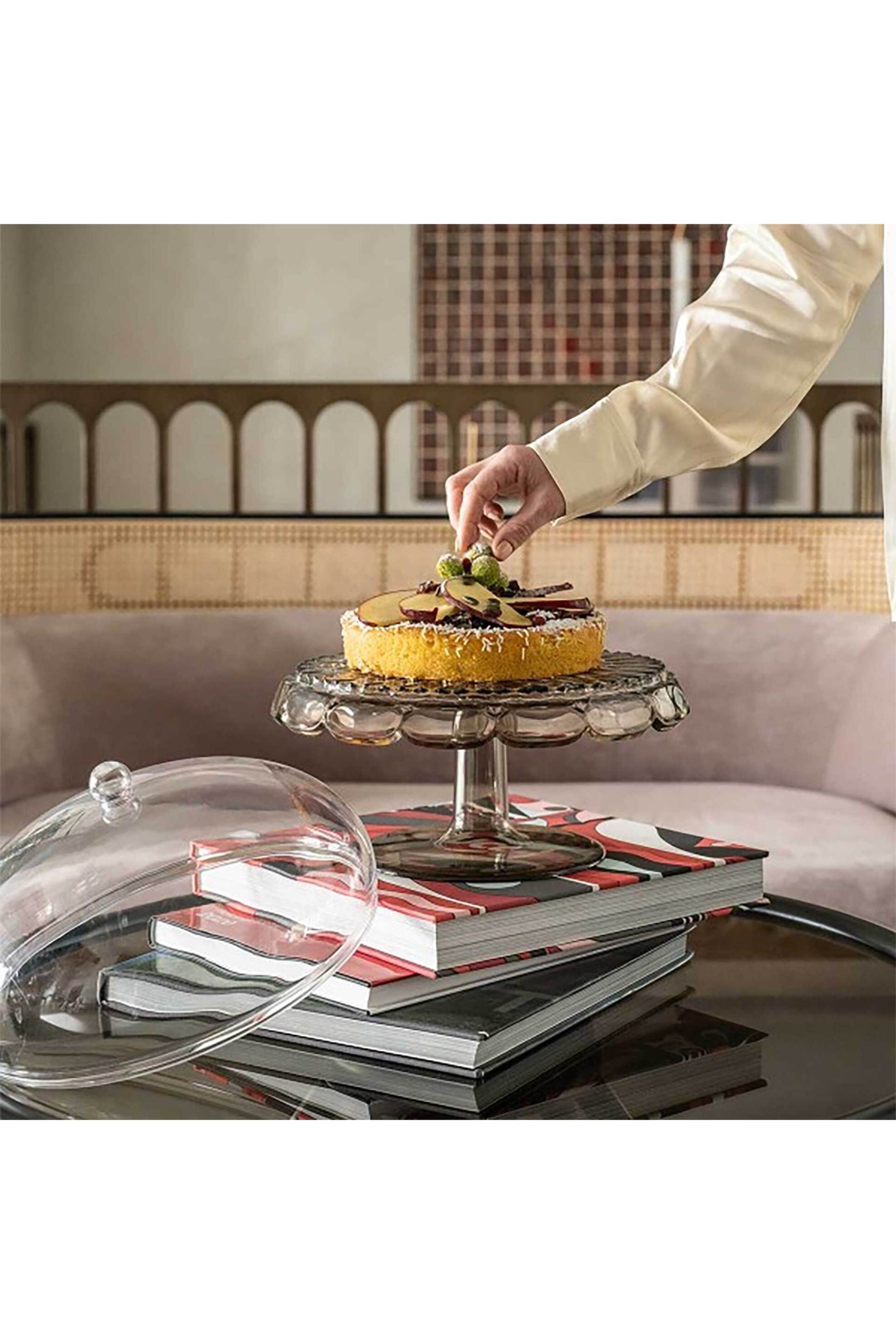 Guzzini ακρυλική τουρτίερα με βάση "Vanity" 30 x 7,7 cm - 8008392397588 φωτογραφία