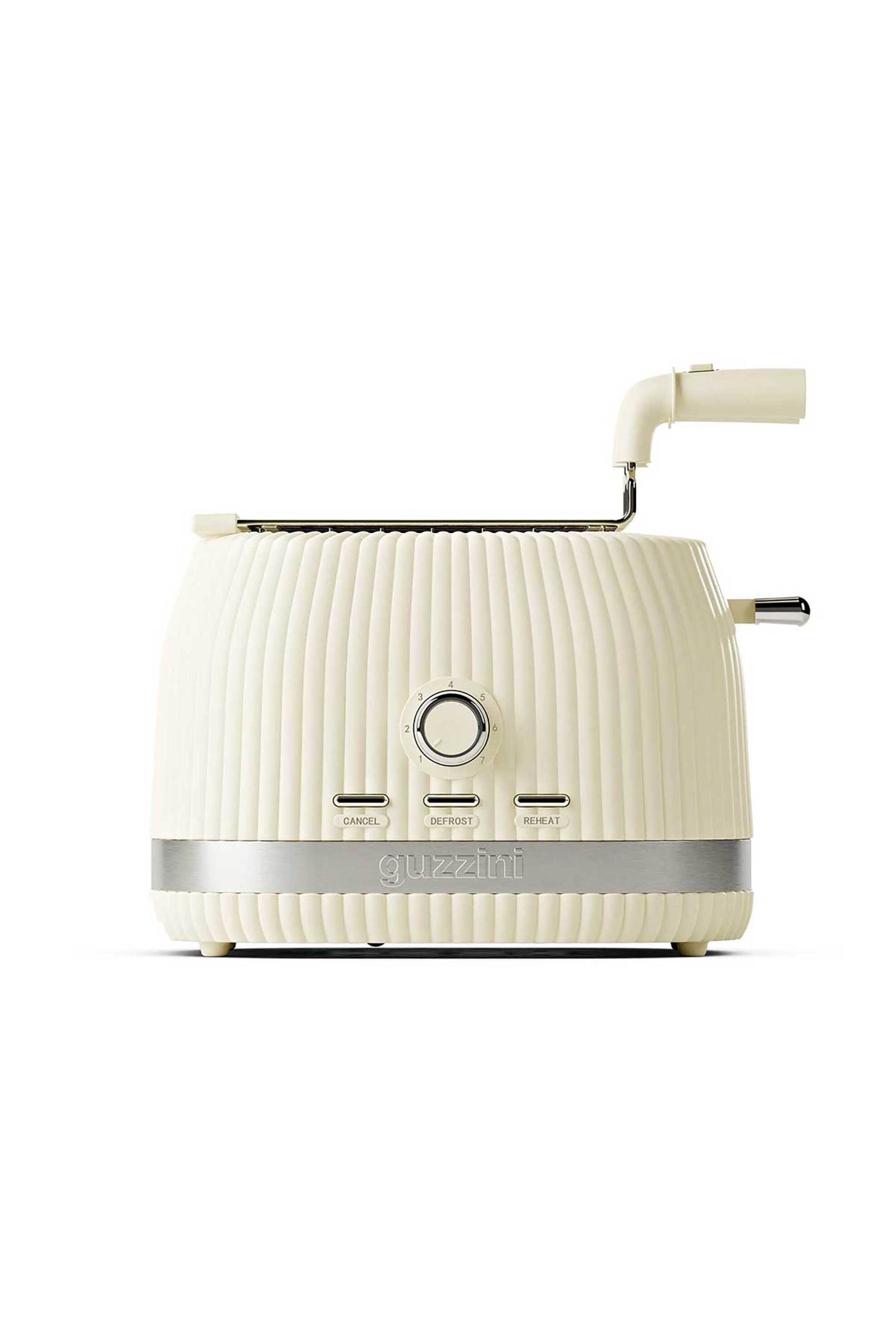 Guzzini ηλεκτρική φρυγανιέρα με λαβίδες "Sous Chef" 19 x 19,5 x 30 cm Μπεζ - 8008392423072
