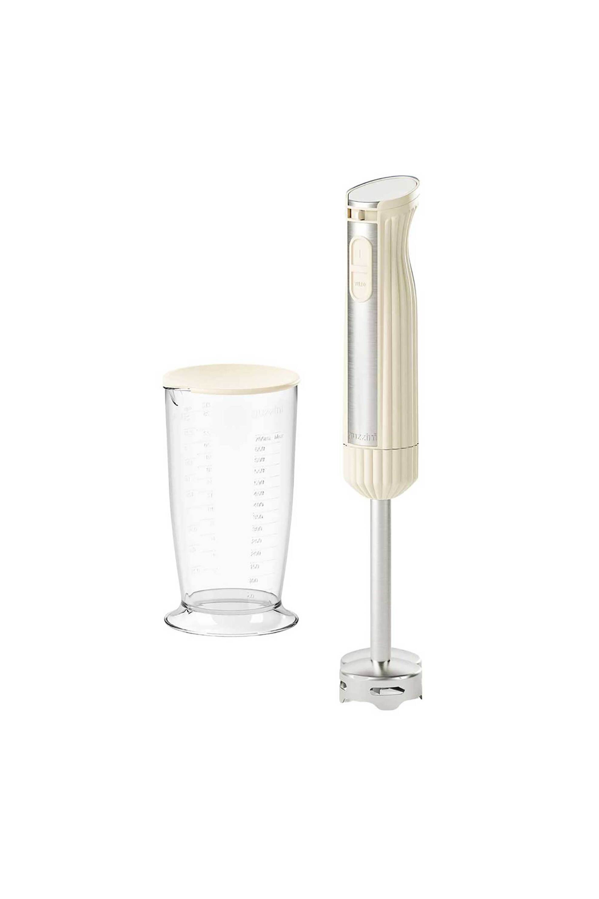 Guzzini ηλεκτρικό μπλέντερ χειρός & δοχείο "Sous Chef" 750 ml Μπεζ - 8008392425038