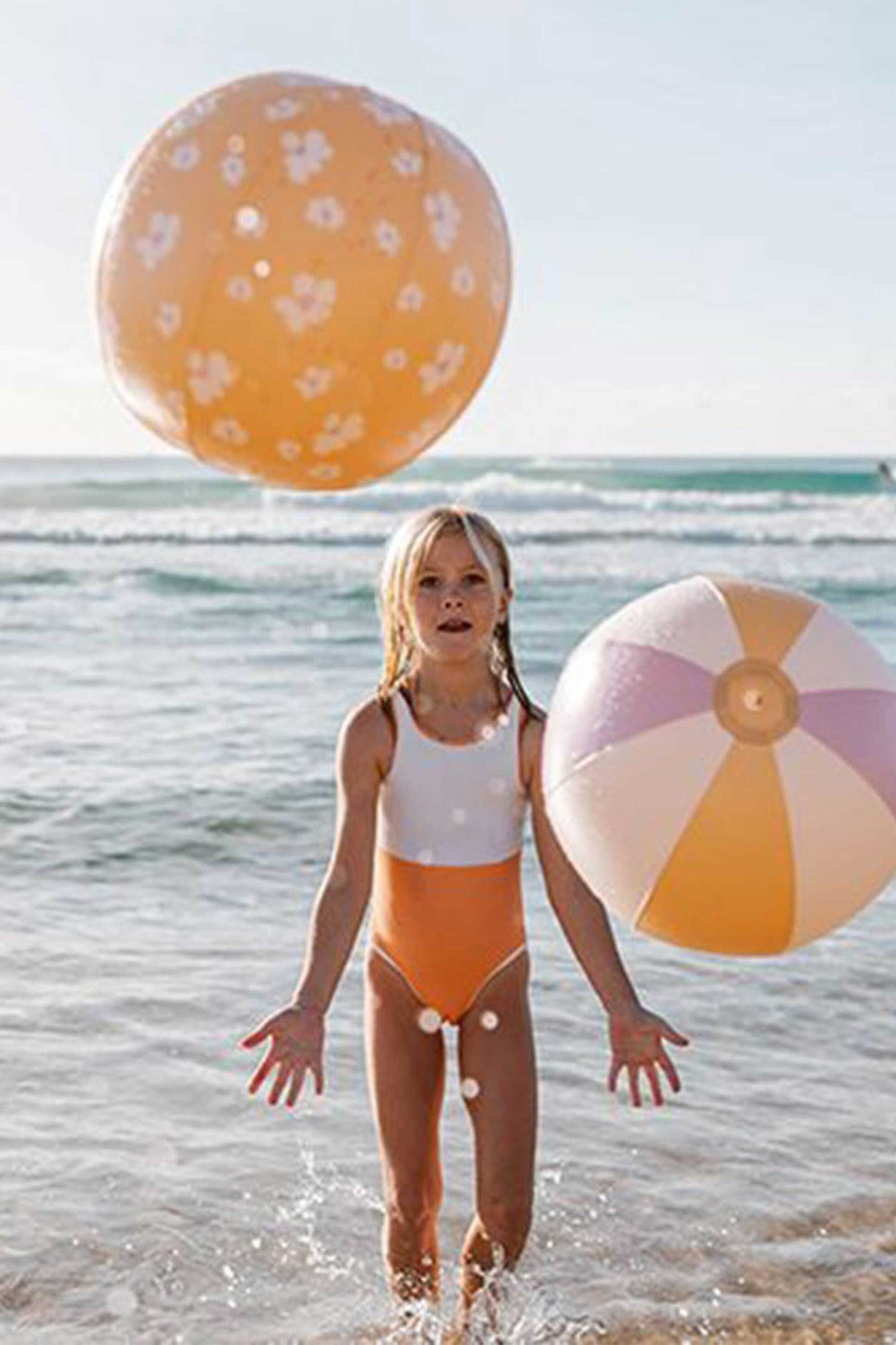 SUNNYLiFE Sunny Life σετ φουσκωτές μπάλες παραλίας "Princess Swan Multi" - 24180163 Κίτρινο Ανοιχτό