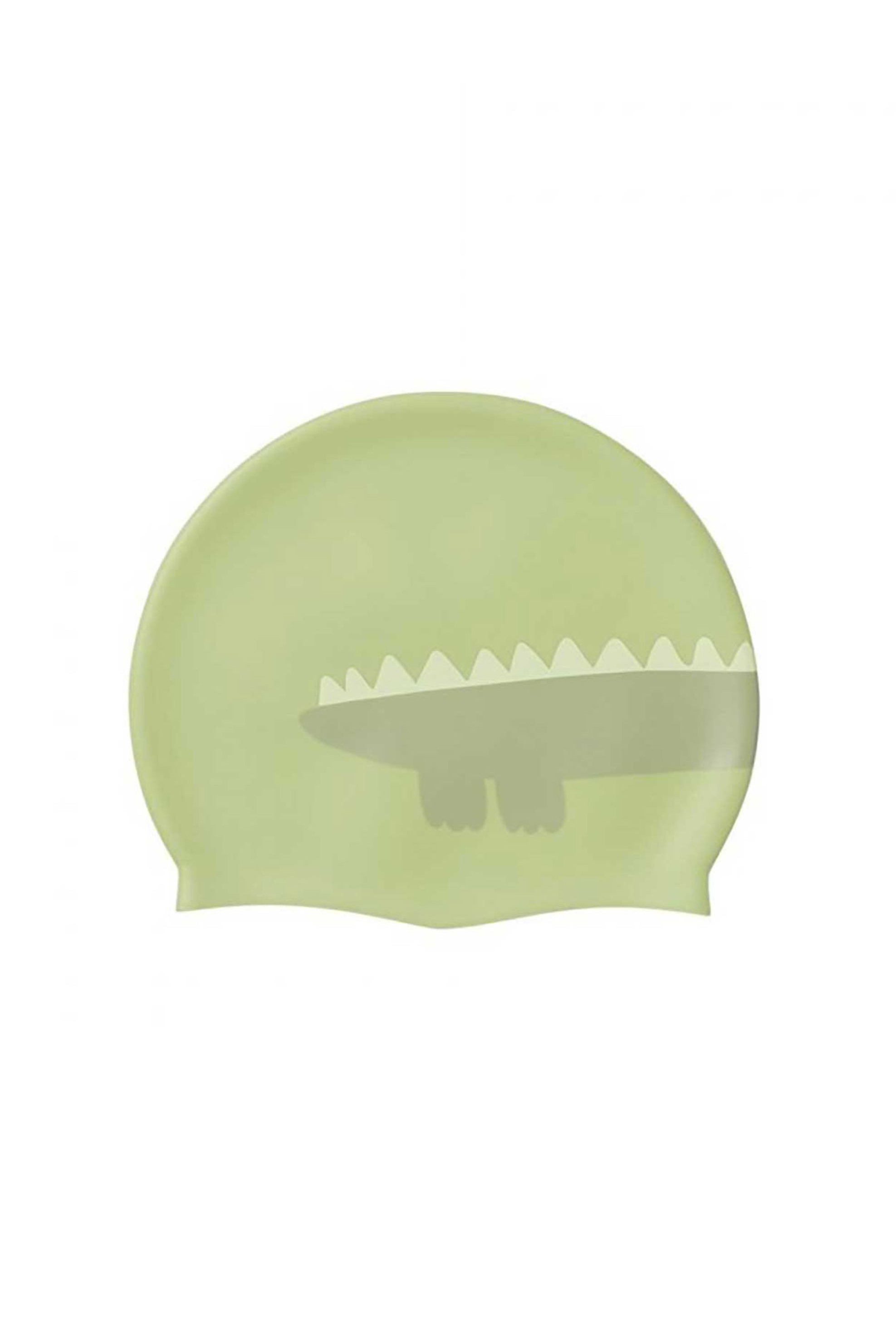 Sunny Life παιδικό σκουφάκι κολύμβησης "Cookie the Croc Light Khaki" - 24180168 Πράσινο Ανοιχτό φωτογραφία