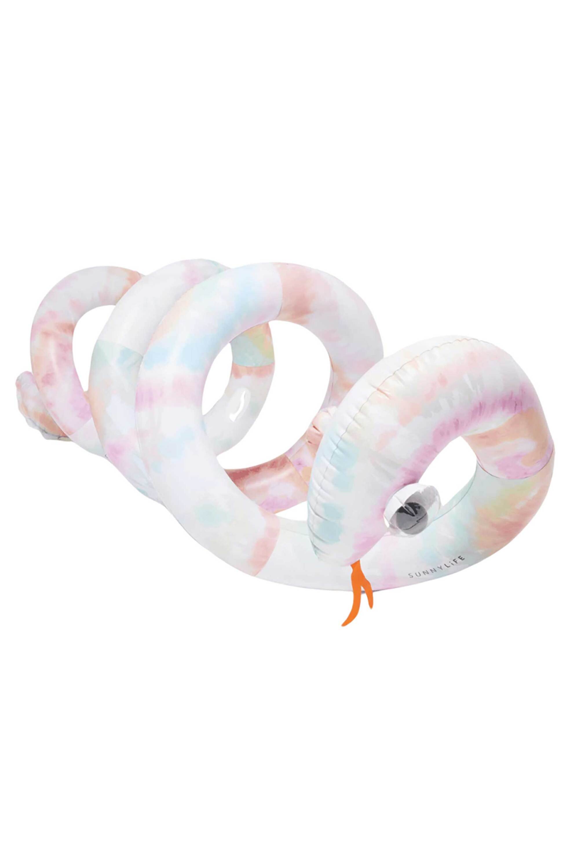 Sunny Life παιδικό φουσκωτό παιχνίδι "Giant Inflatable Noodle Snake Tie Dye Multi - 24180224 Λευκό φωτογραφία