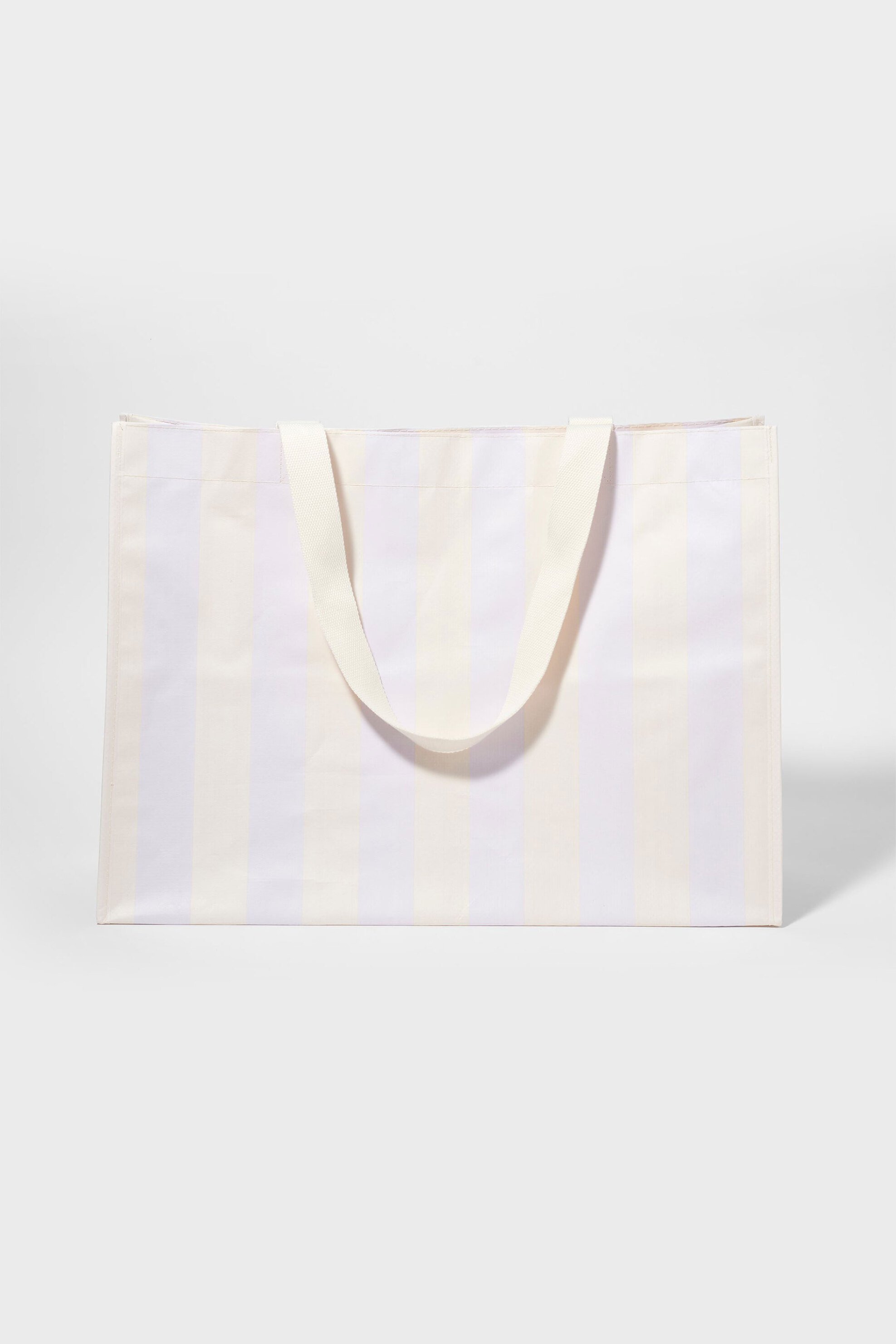 SUNNYLiFE Sunny Life γυναικεία τσάντα παραλίας "Rio Sun Pastel Lilac Stripe" - 24180246 Λιλά