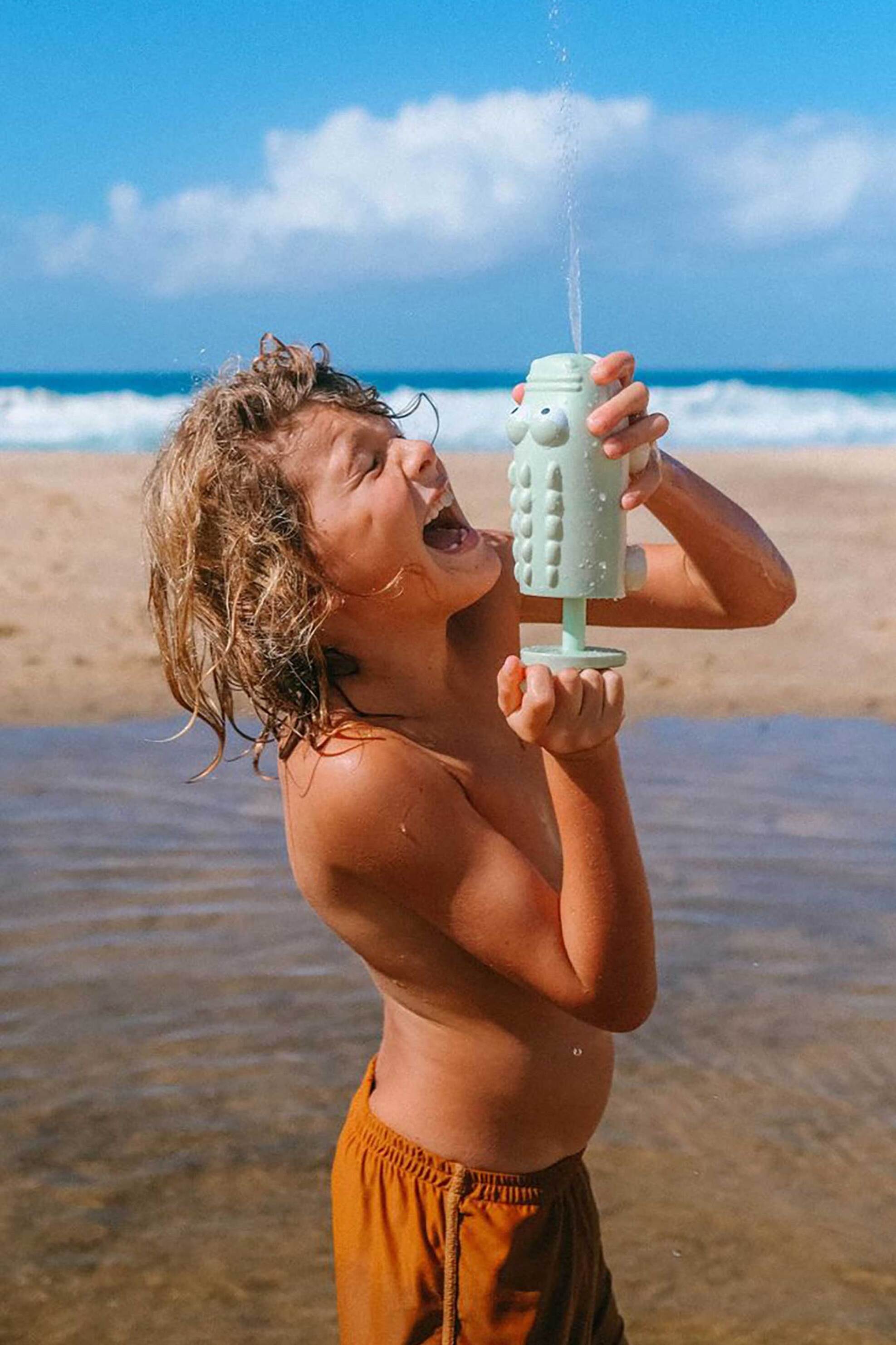 SUNNYLiFE Sunny Life παιδικό νεροπίστολο "Crocodile Pastel Green" - 25180207 Βεραμάν Ανοιχτό
