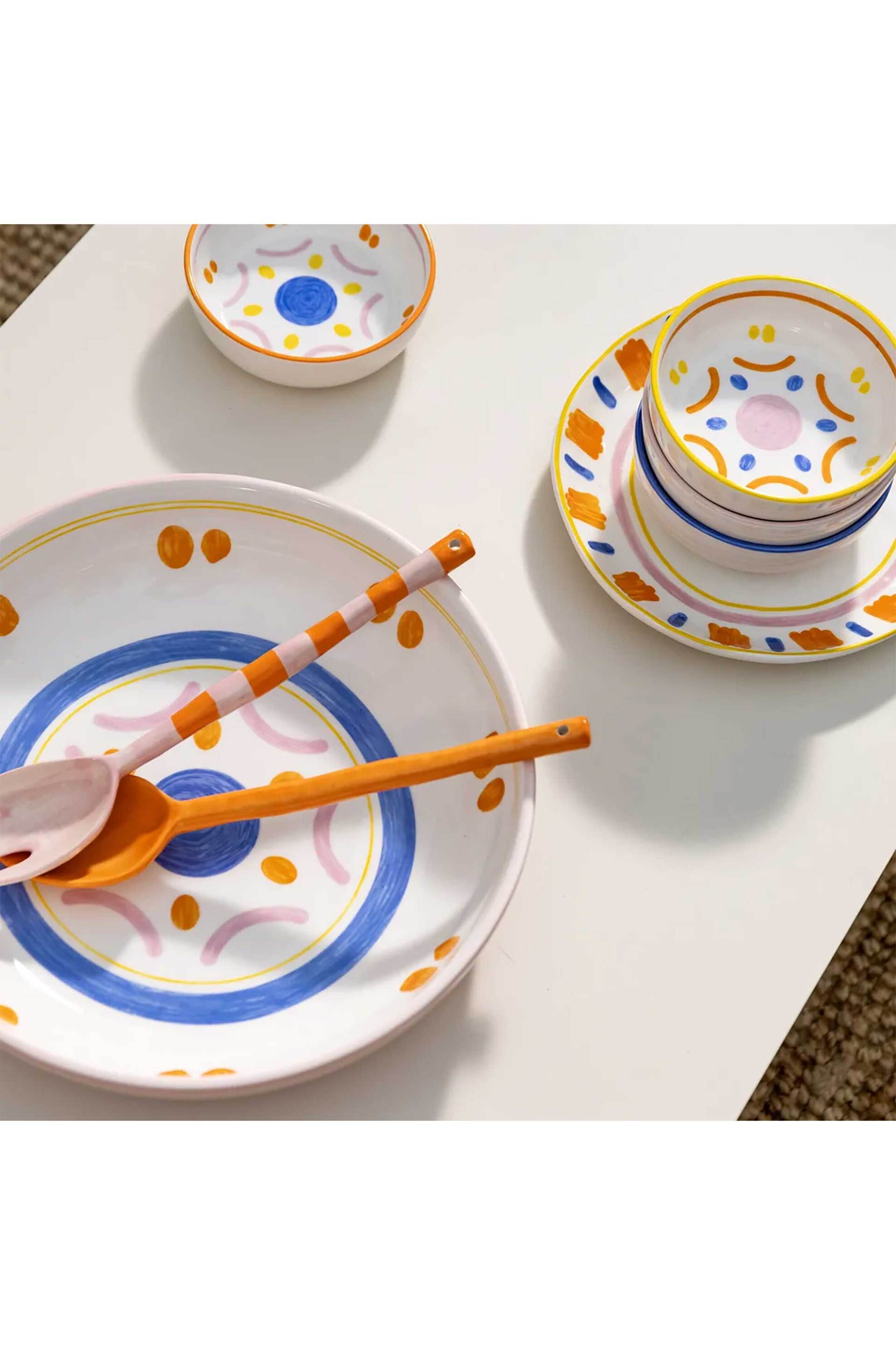 &K Amsterdam σετ κουτάλες σερβιρίσματος σαλάτας "Boavista" Stripe (2 τεμάχια) - 2829-06 φωτογραφία