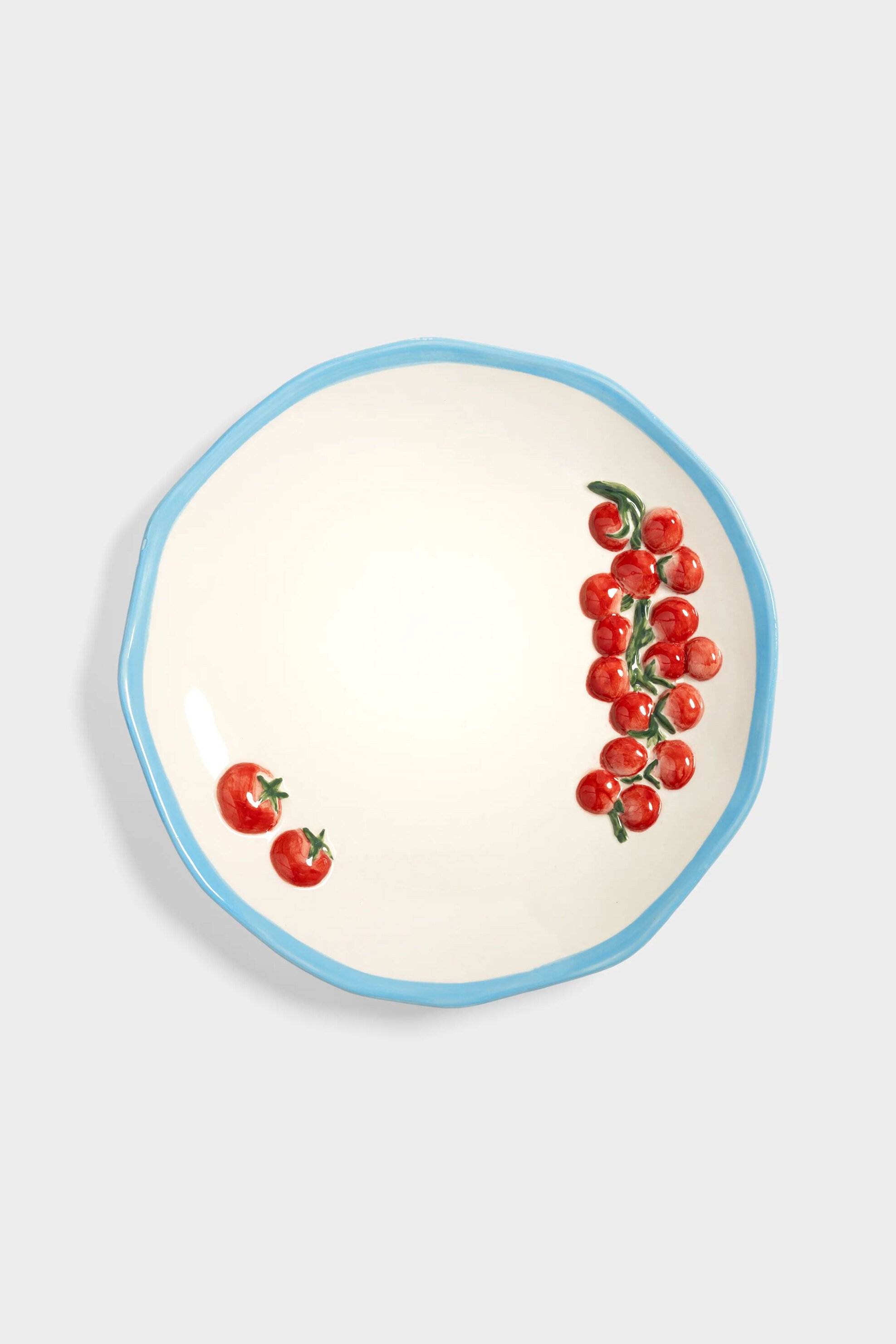 &K AMSTERDAM &K Amsterdam κεραμική πιατέλα "Pomodoro" 3,5 x 31 cm - 2187-01
