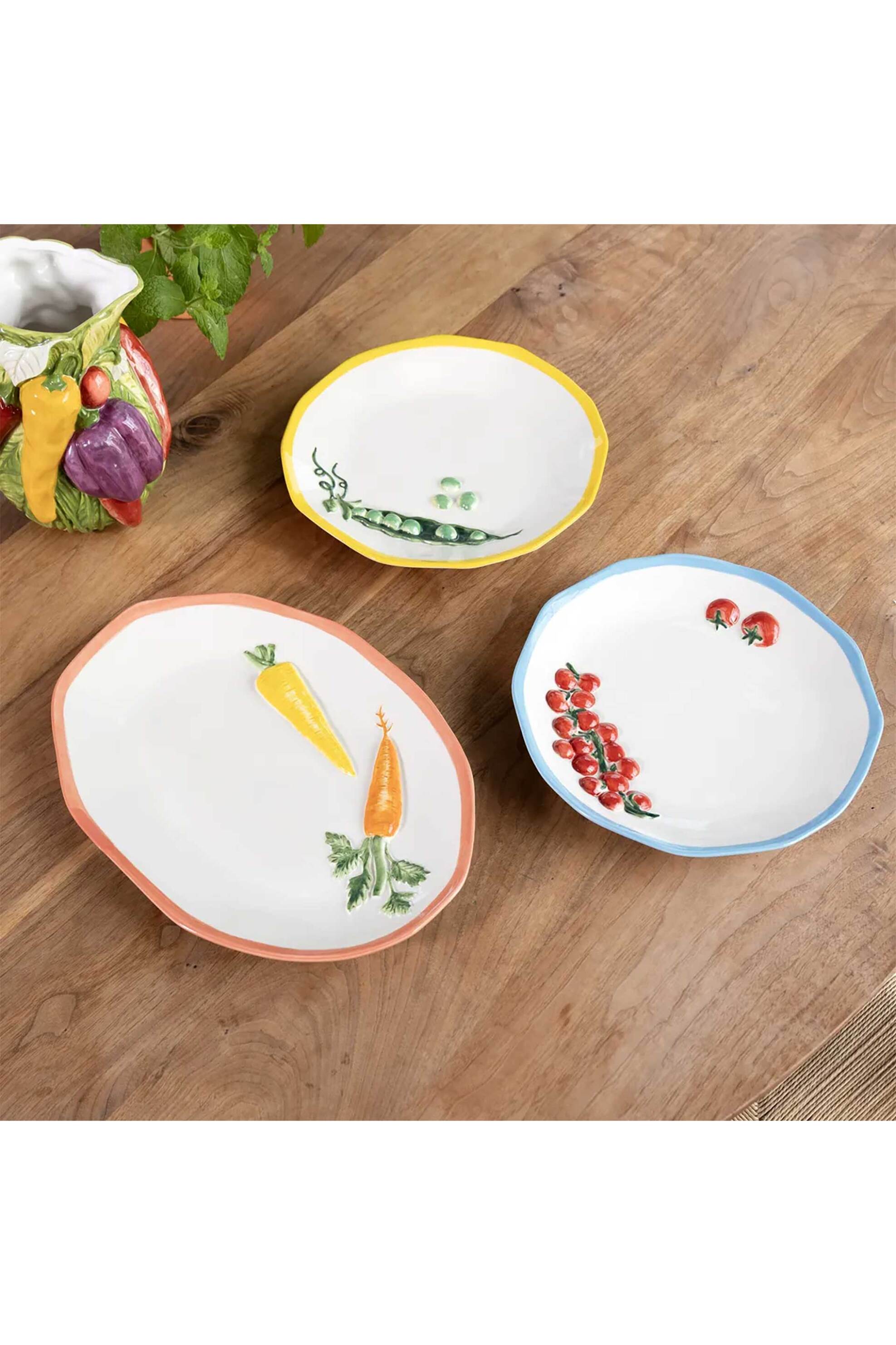 &K Amsterdam κεραμική πιατέλα "Pisello" 3,5 x 31 cm - 2187-03 φωτογραφία