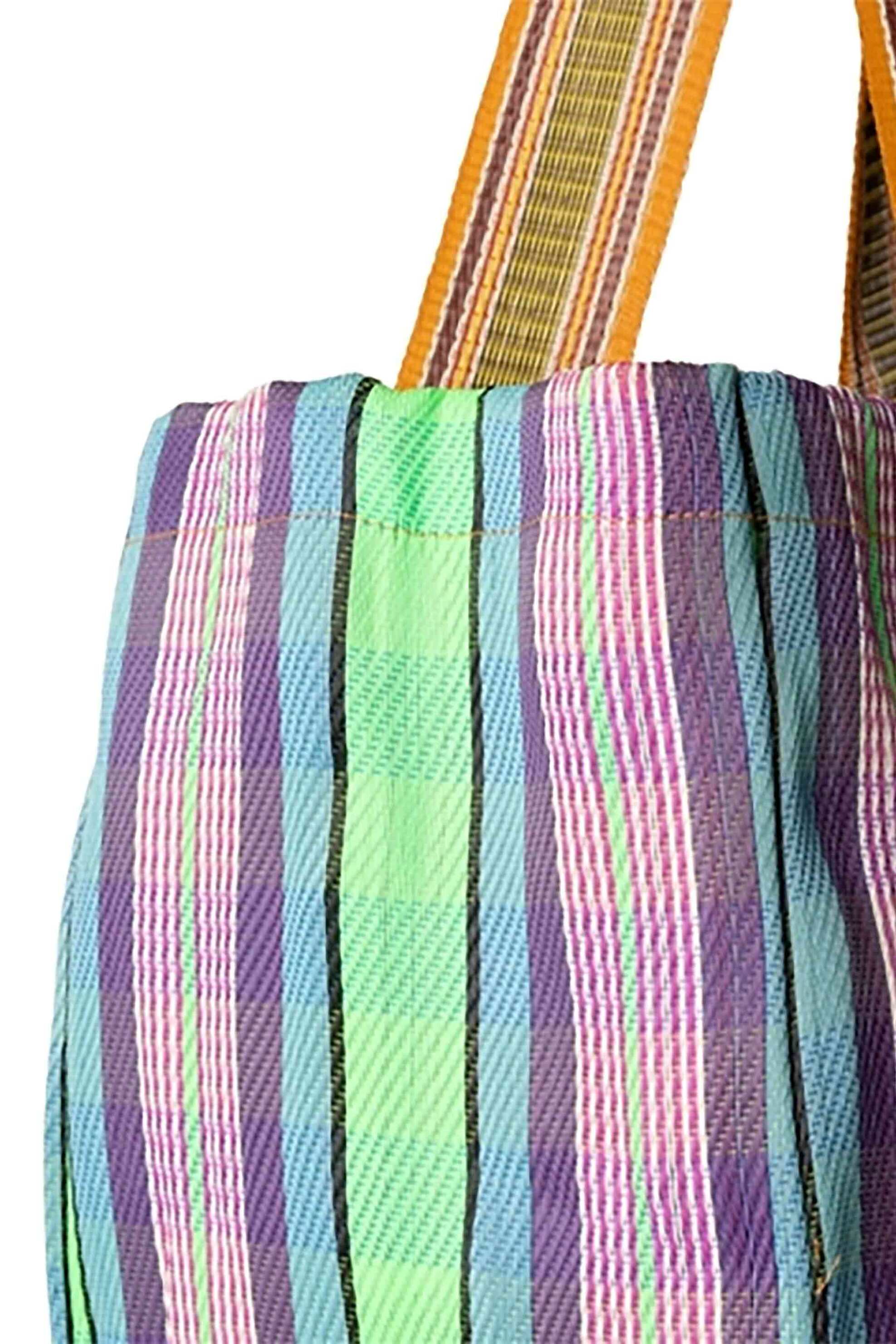 C'est Bon γυναικεία τσάντα shopper με ριγέ σχέδιο 57 x 37 x 18 cm - AU820-995-01 Πολύχρωμο φωτογραφία