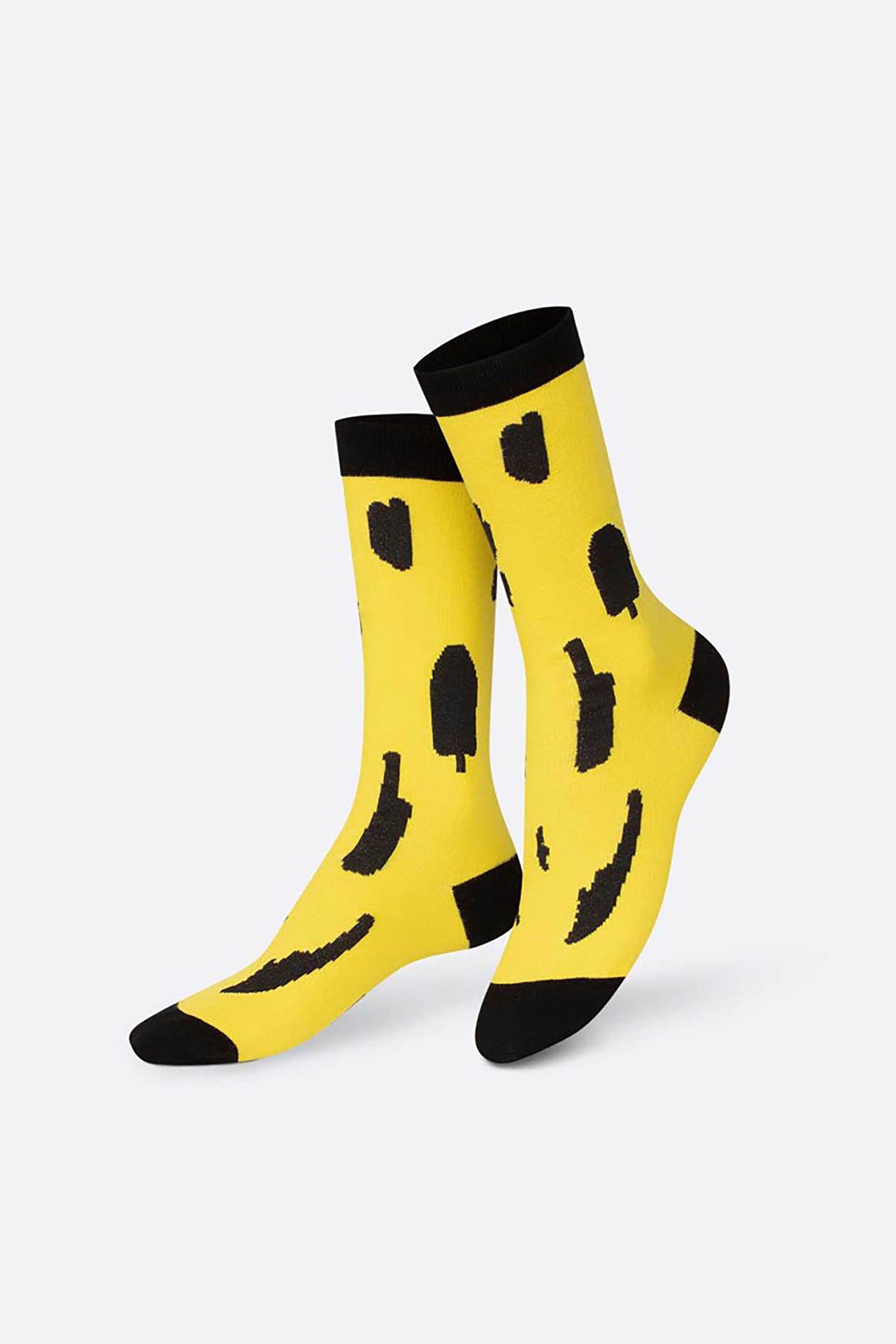 Eat My Socks unisex κάλτσες "Tropical Banana" - EMSNOCFRBA Πολύχρωμο φωτογραφία