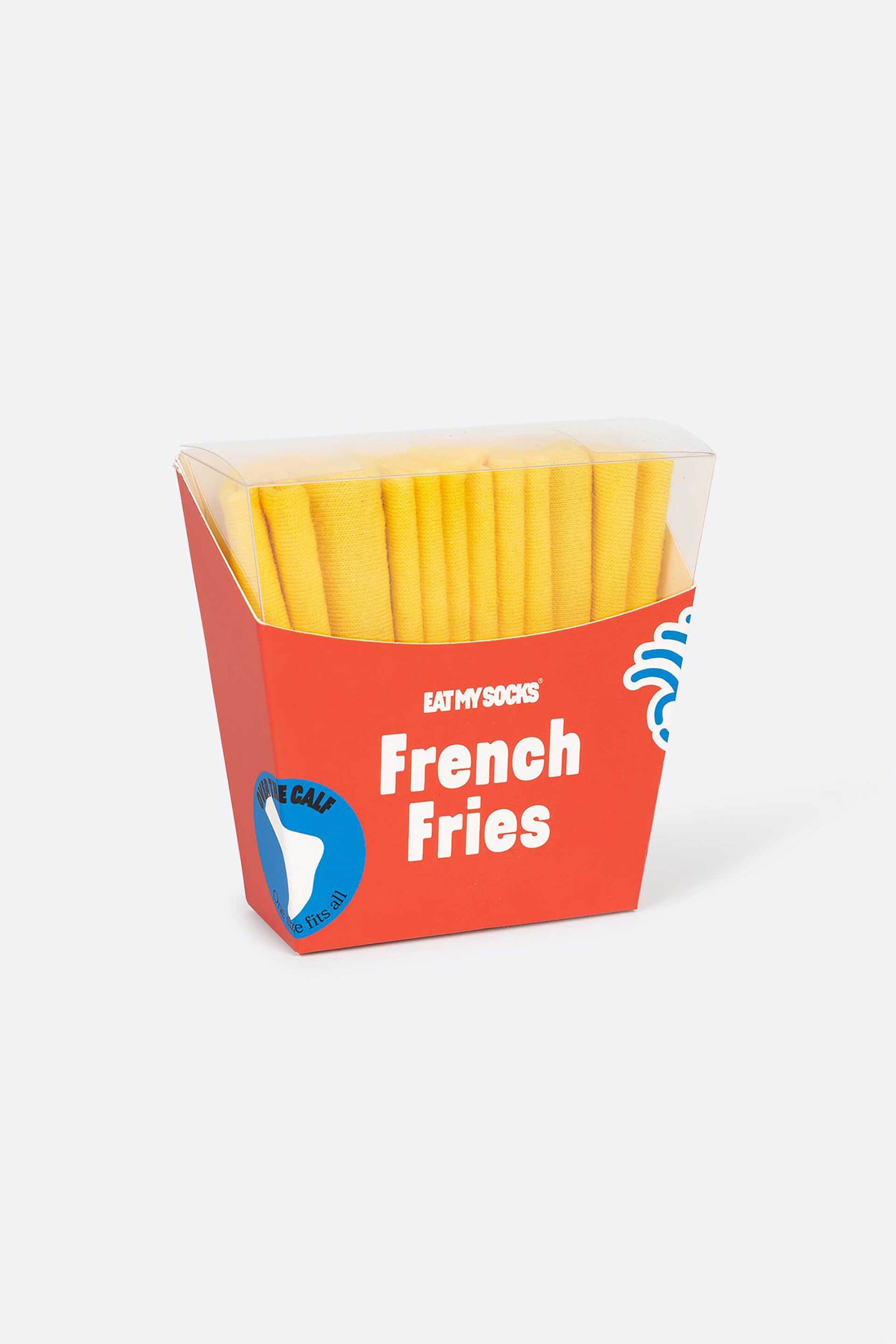 EAT MY SOCKS Eat My Socks unisex κάλτσες "French Fries" - EMSNOCFRFR Πολύχρωμο