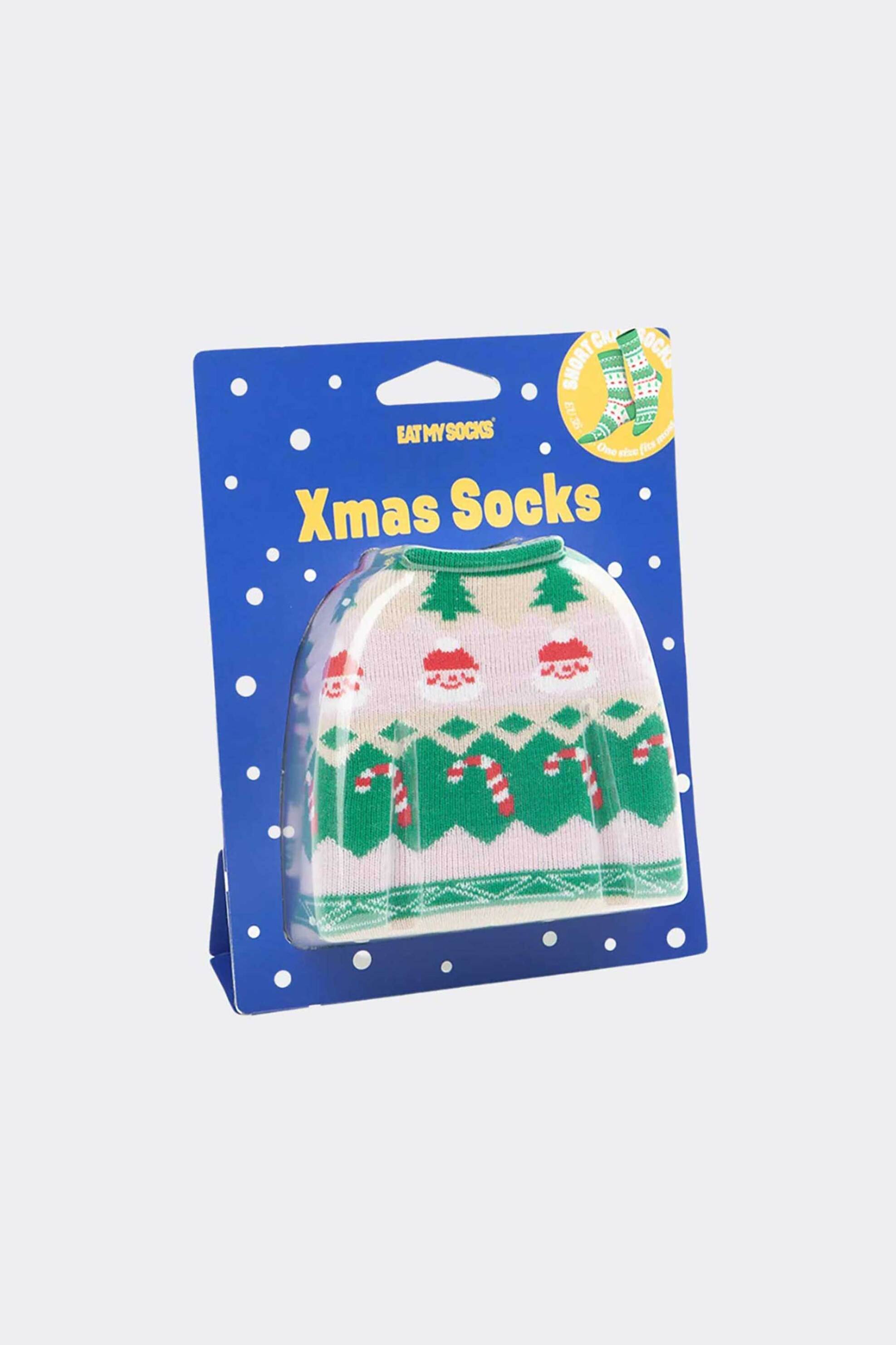 EAT MY SOCKS Eat My Socks unisex κάλτσες "X-mas Jumper" - EMSATXJU Πολύχρωμο