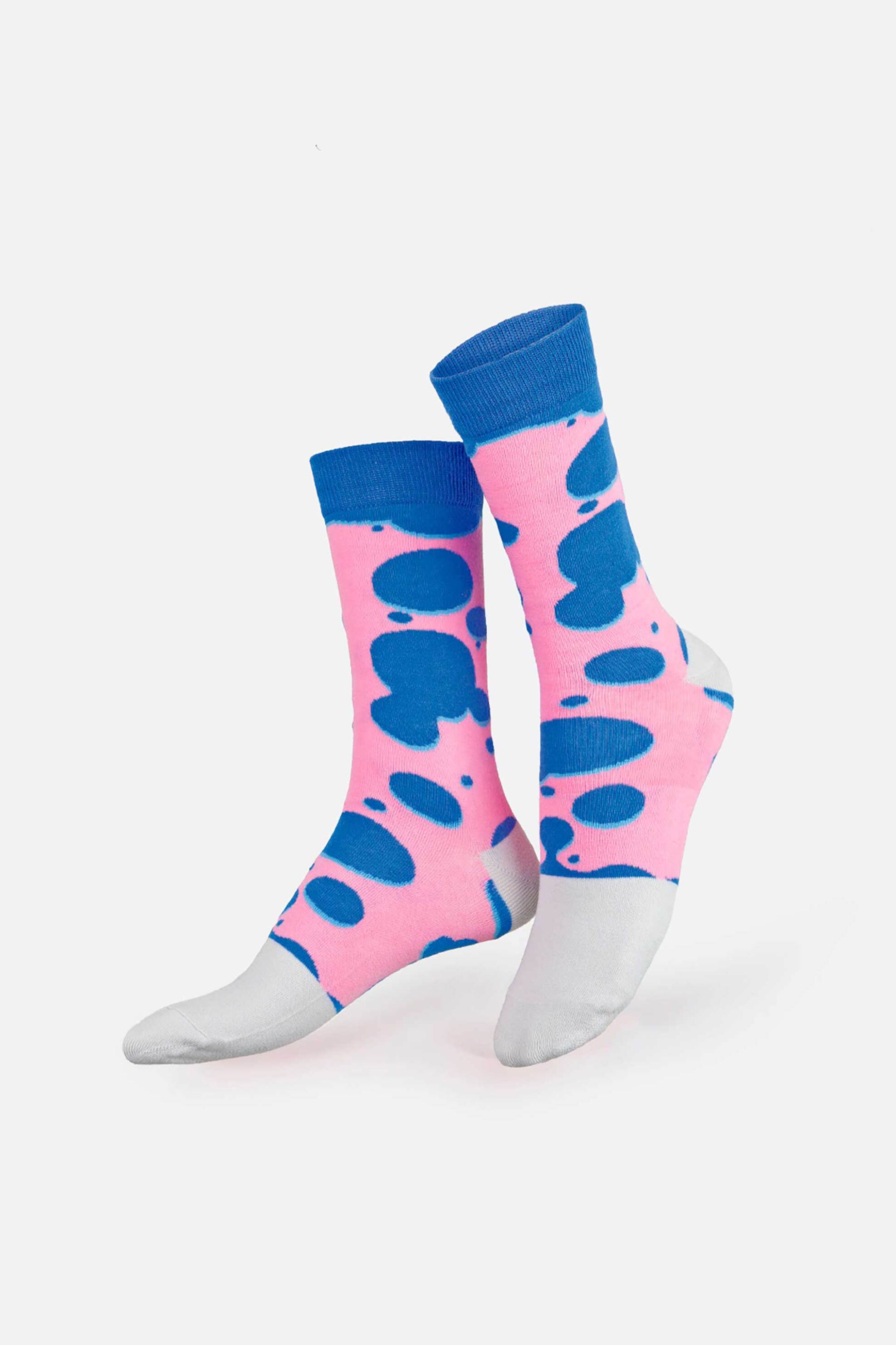 Eat My Socks unisex κάλτσες "Lava Lamp" - EMSNOSCLALA Πολύχρωμο φωτογραφία