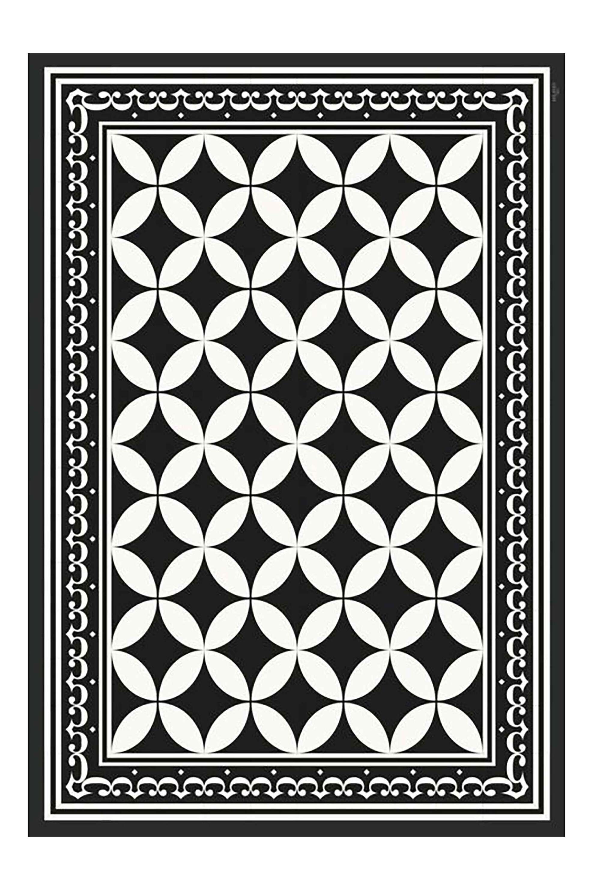 MORONI GOMMA Moroni Gomma χαλί με all-over print "Novecento B" 60 x 80 cm - SES6080NOVB